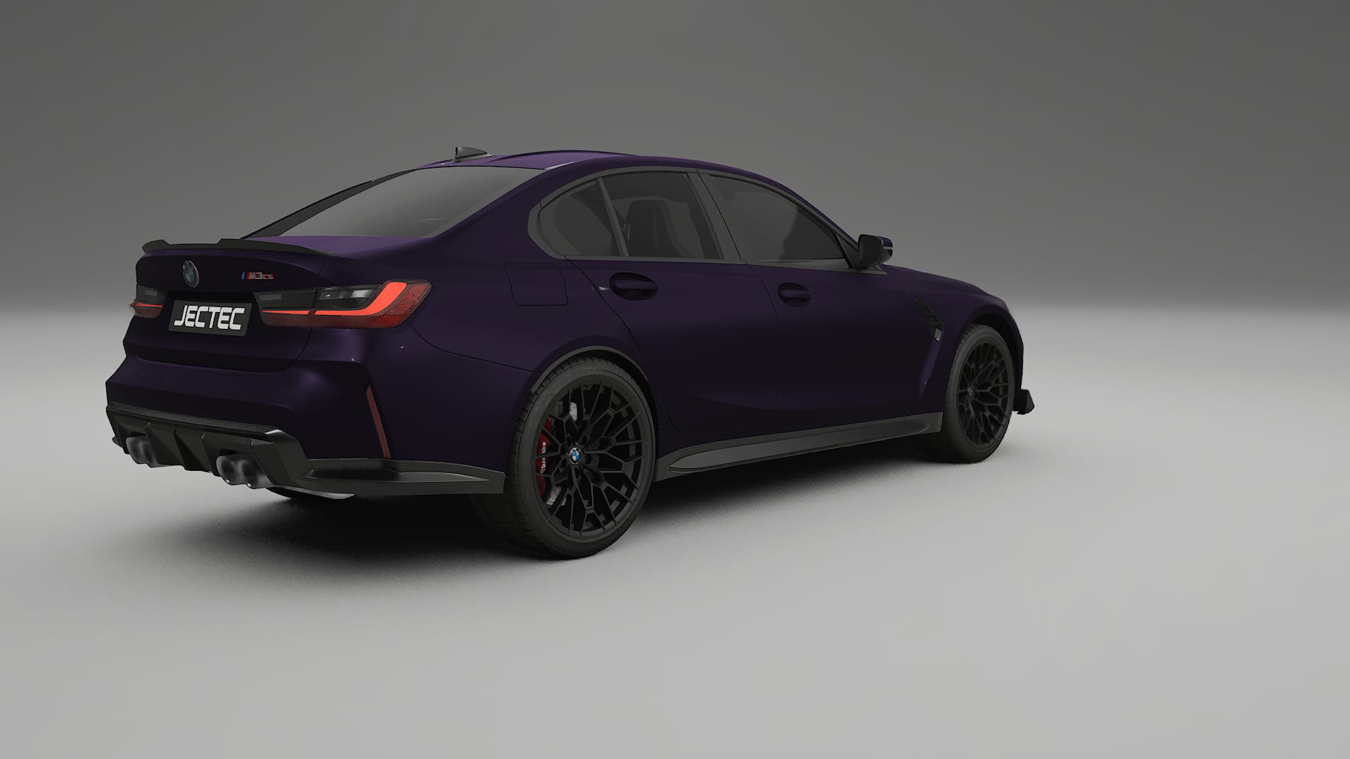 BMW M3 G80 Competition CS TPU Lackskyddsfilm | VIOLET Färgskiftande PPF – Komplett Förskuret Kit