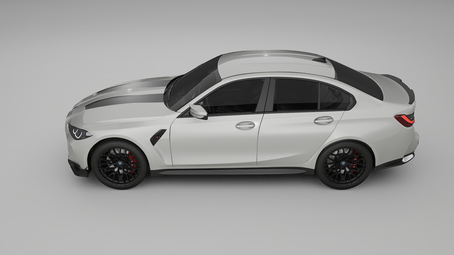 BMW M3 G80 Competition CS TPU Lackskyddsfilm | PEARL Färgskiftande PPF – Komplett Förskuret Kit