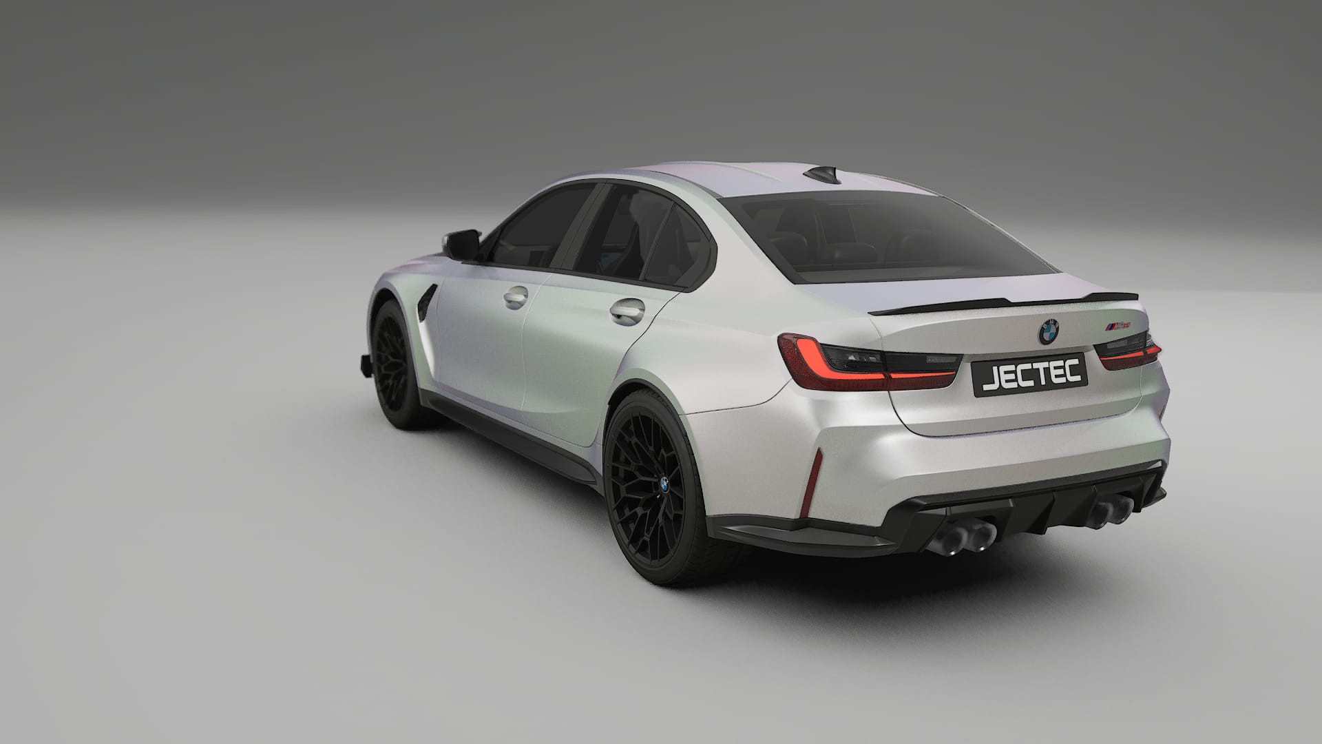 BMW M3 G80 Competition CS TPU Lackskyddsfilm | NEBULA Färgskiftande PPF – Komplett Förskuret Kit