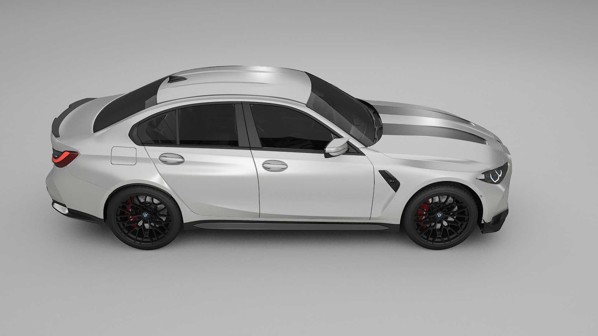 BMW M3 G80 Competition CS TPU Lackskyddsfilm | OPAL Färgskiftande PPF – Komplett Förskuret Kit