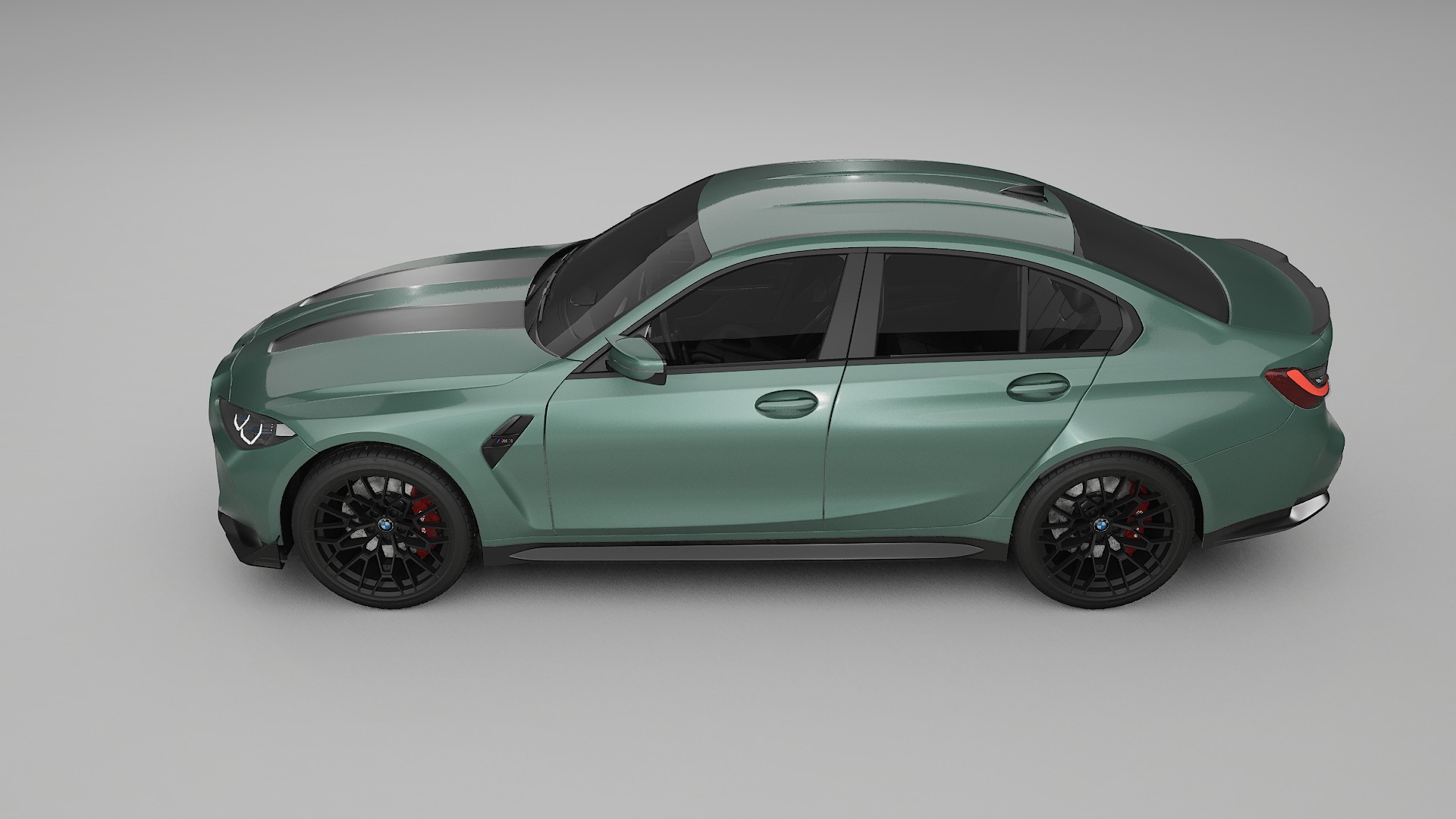 BMW M3 G80 Competition CS TPU Lackskyddsfilm | EVERGREEN Färgskiftande PPF – Komplett Förskuret Kit