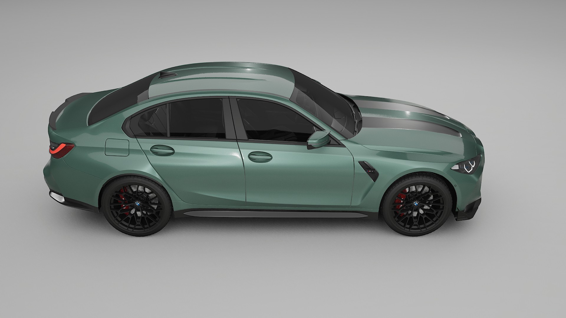 BMW M3 G80 Competition CS TPU Lackskyddsfilm | EVERGREEN Färgskiftande PPF – Komplett Förskuret Kit