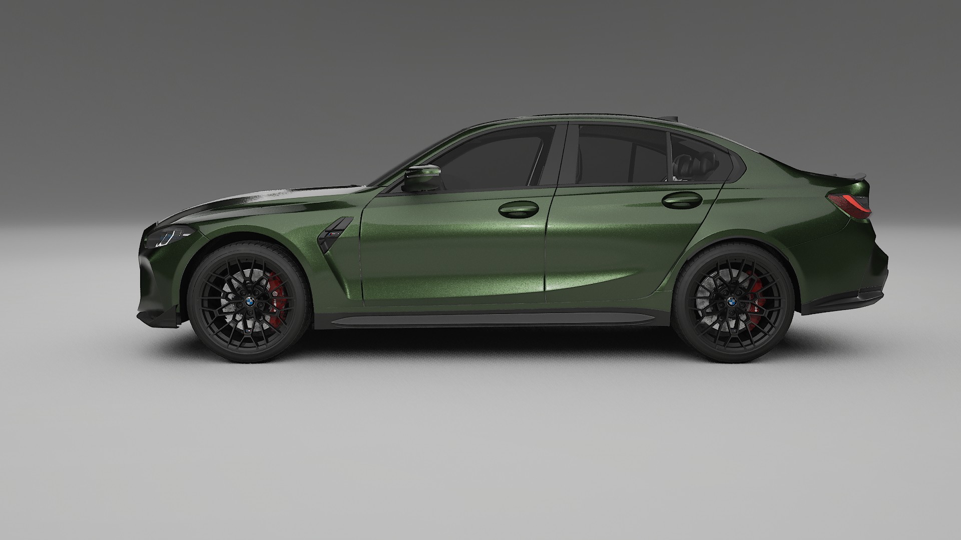 BMW M3 G80 Competition CS TPU Lackskyddsfilm | LAGOON Färgskiftande PPF – Komplett Förskuret Kit