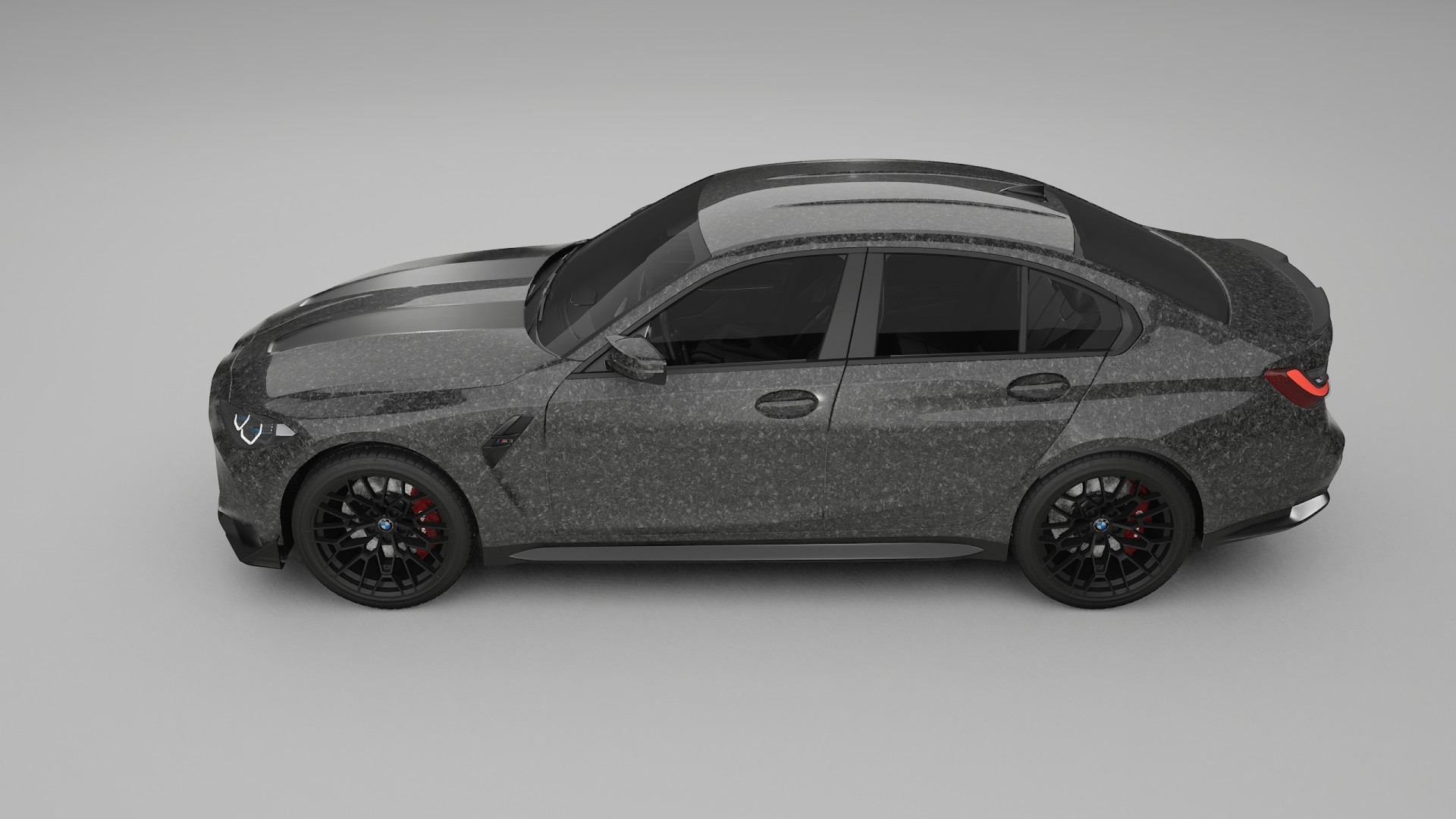 BMW M3 G80 Competition CS TPU Lackskyddsfilm | FORGED S Färgskiftande PPF – Komplett Förskuret Kit