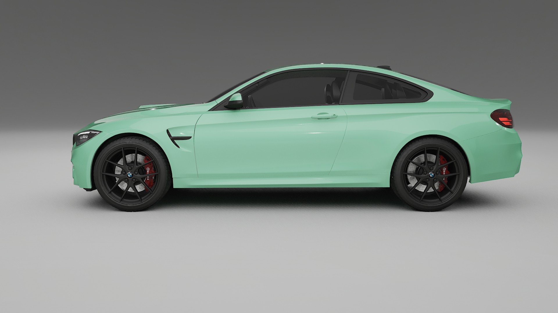 BMW M4 F82 TPU Lackskyddsfilm | DUSTY Färgskiftande PPF – Komplett Förskuret Kit