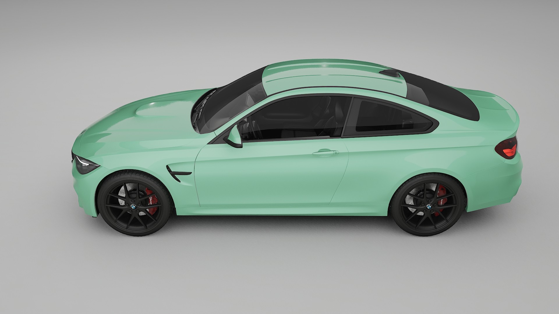 BMW M4 F82 TPU Lackskyddsfilm | DUSTY Färgskiftande PPF – Komplett Förskuret Kit