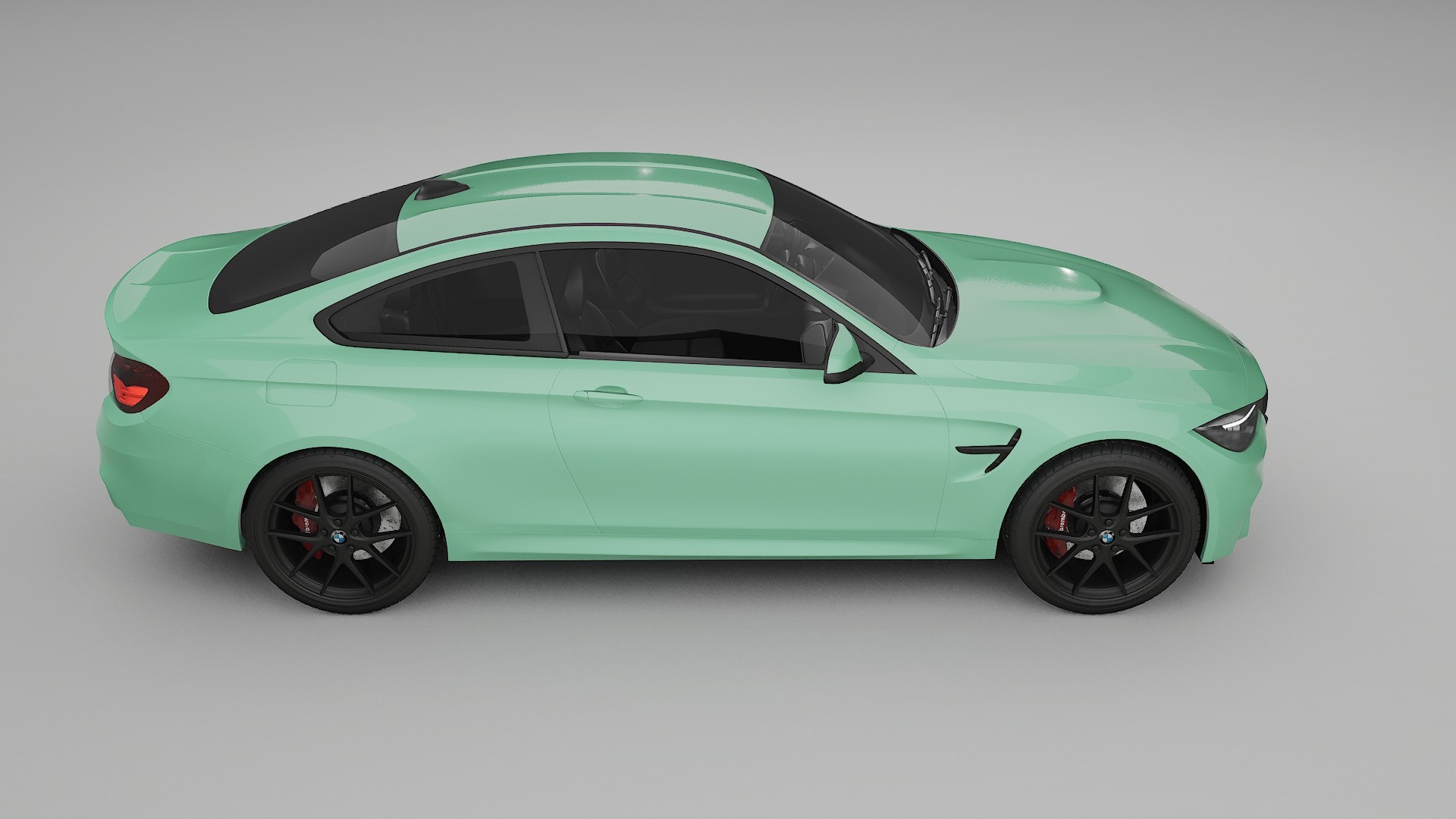 BMW M4 F82 TPU Lackskyddsfilm | DUSTY Färgskiftande PPF – Komplett Förskuret Kit