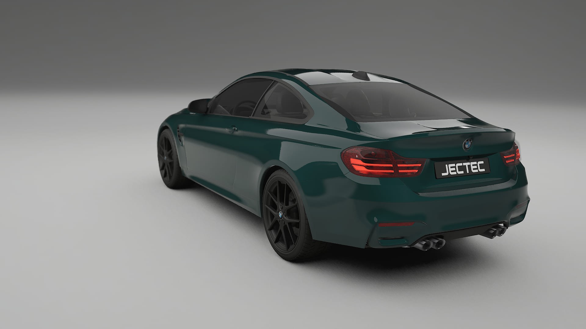 BMW M4 F82 TPU Lackskyddsfilm | INFERNO Färgskiftande PPF – Komplett Förskuret Kit