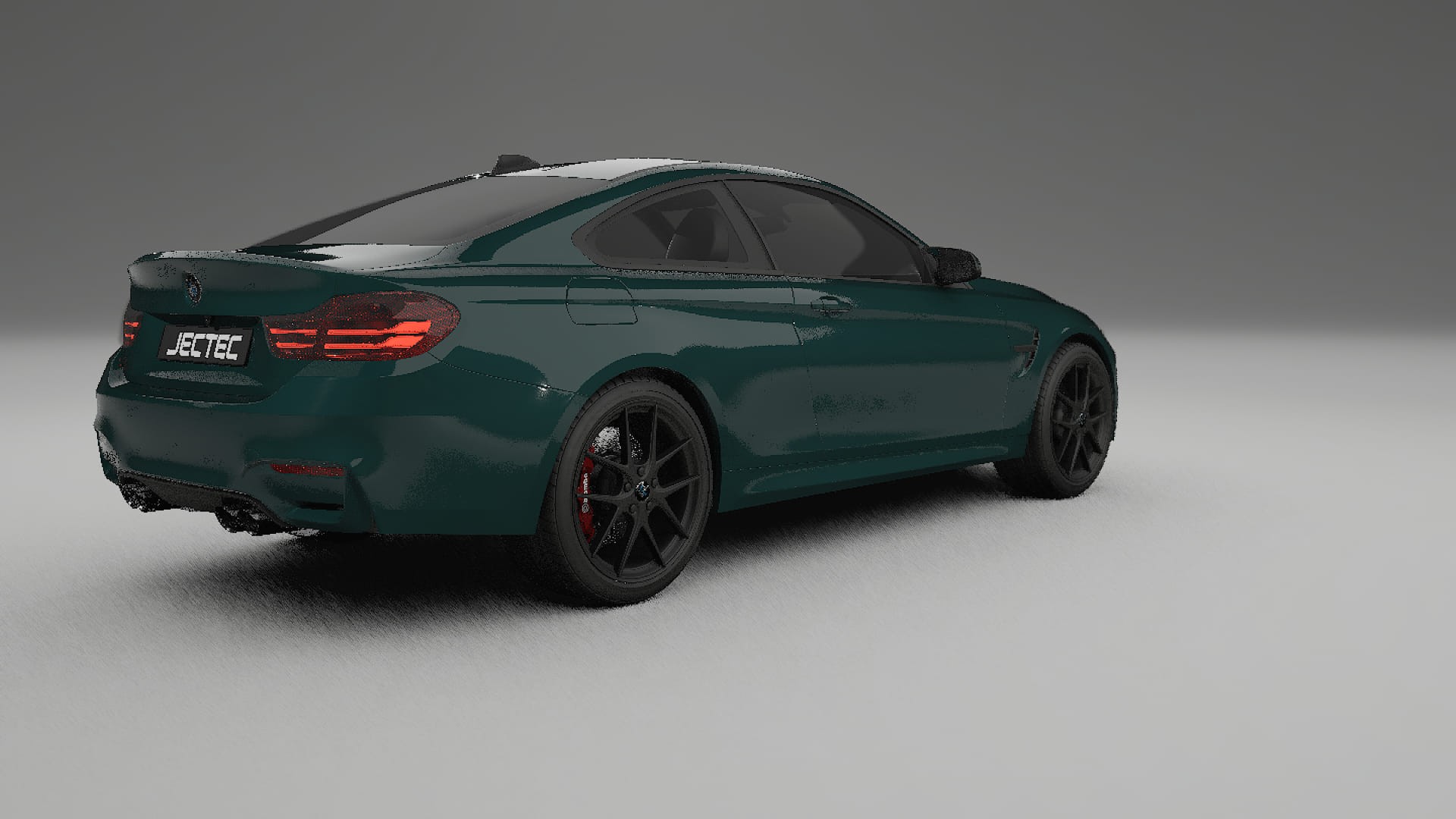 BMW M4 F82 TPU Lackskyddsfilm | INFERNO Färgskiftande PPF – Komplett Förskuret Kit