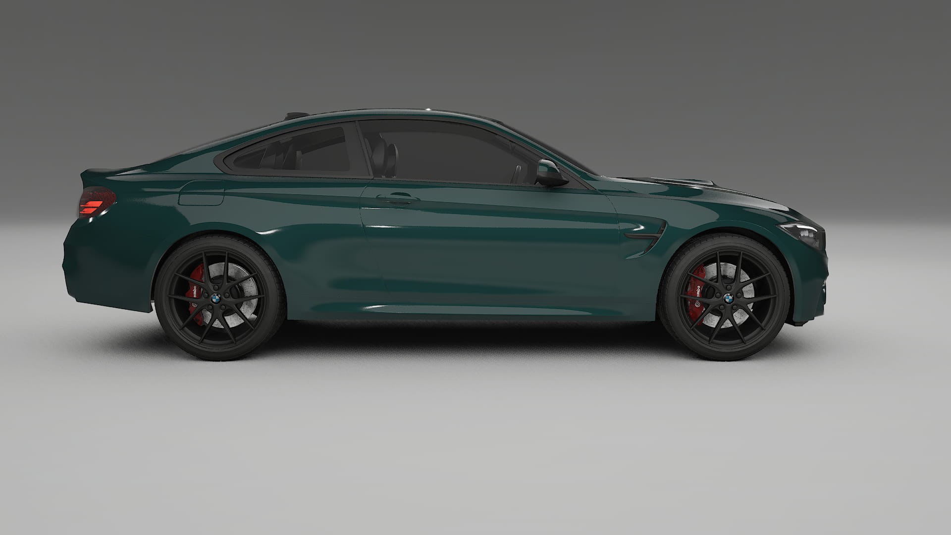 BMW M4 F82 TPU Lackskyddsfilm | INFERNO Färgskiftande PPF – Komplett Förskuret Kit