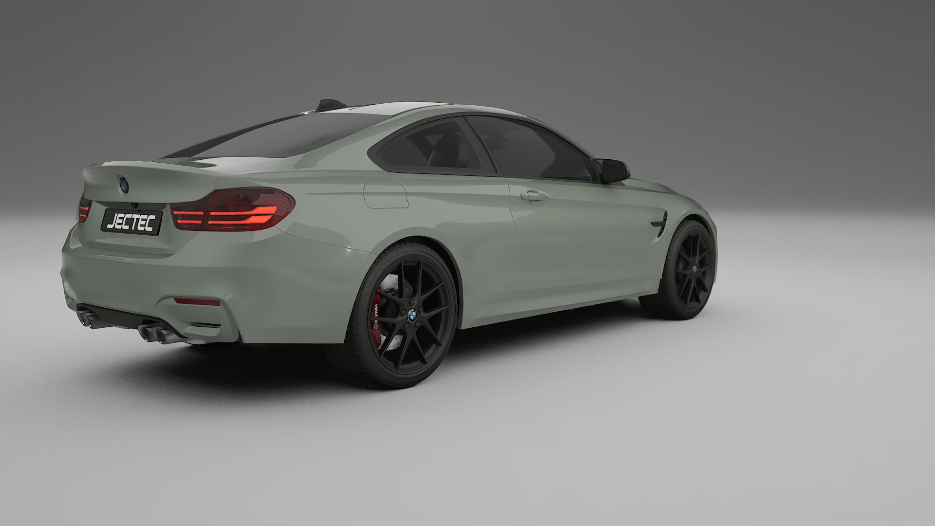 BMW M4 F82 TPU Lackskyddsfilm | SLATE Färgskiftande PPF – Komplett Förskuret Kit