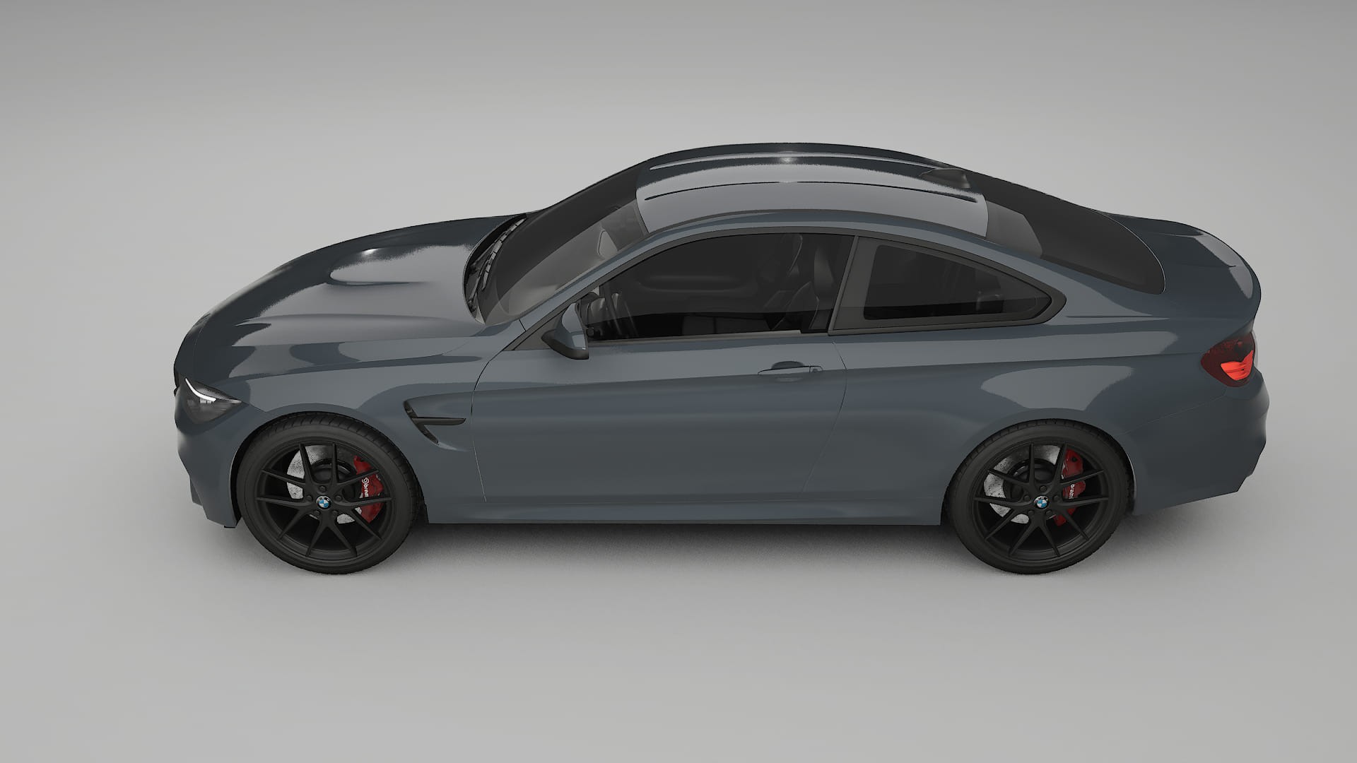 BMW M4 F82 TPU Lackskyddsfilm | GRANITE Färgskiftande PPF – Komplett Förskuret Kit