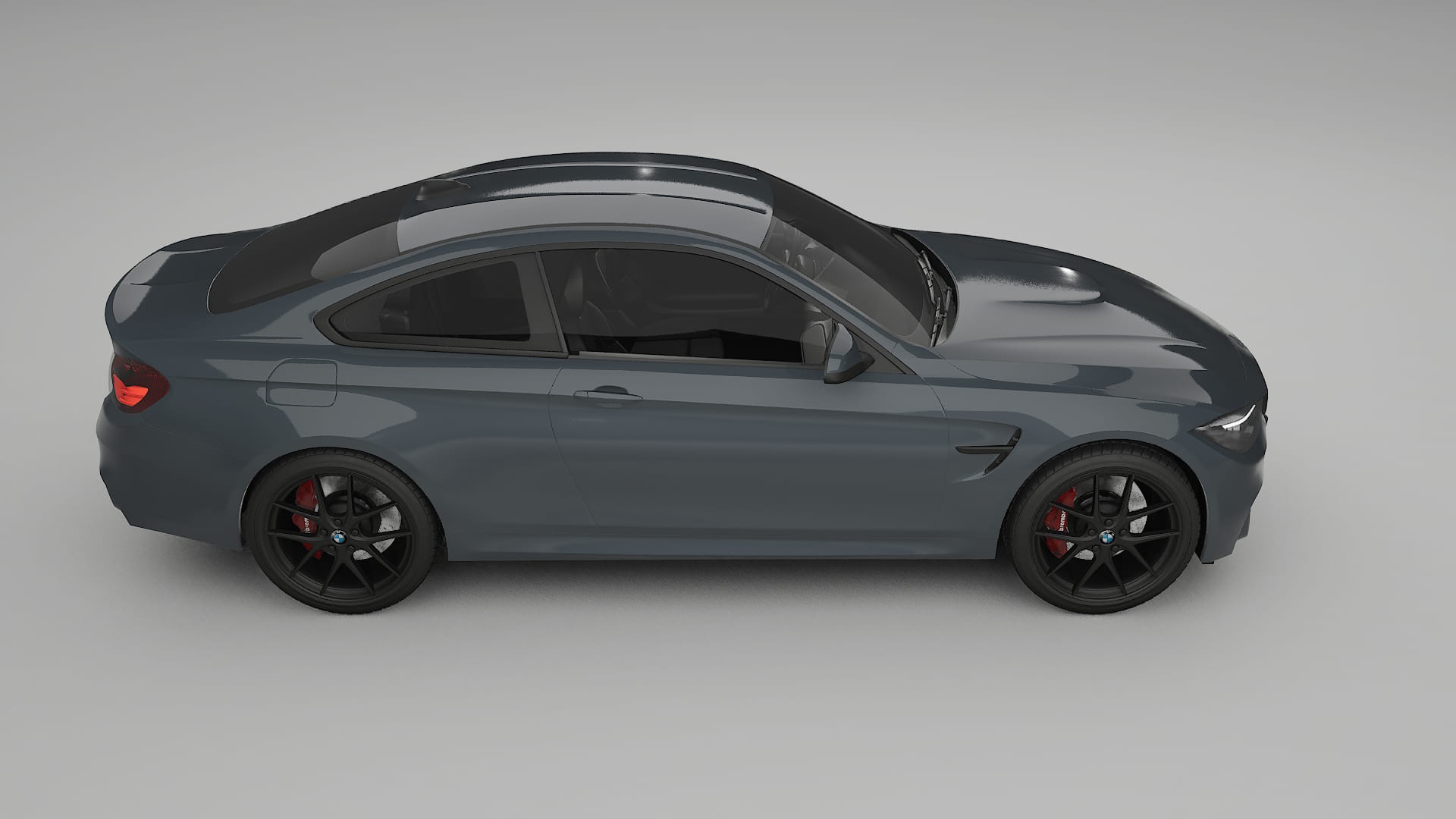 BMW M4 F82 TPU Lackskyddsfilm | GRANITE Färgskiftande PPF – Komplett Förskuret Kit