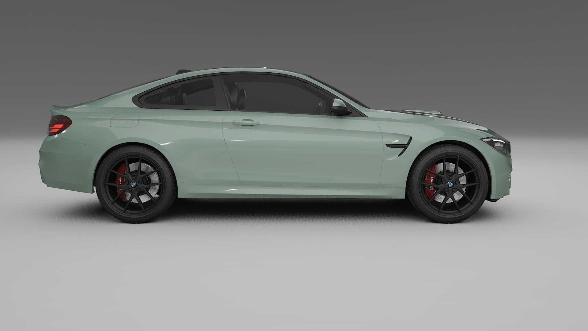 BMW M4 F82 TPU Lackskyddsfilm | CINDER Färgskiftande PPF – Komplett Förskuret Kit