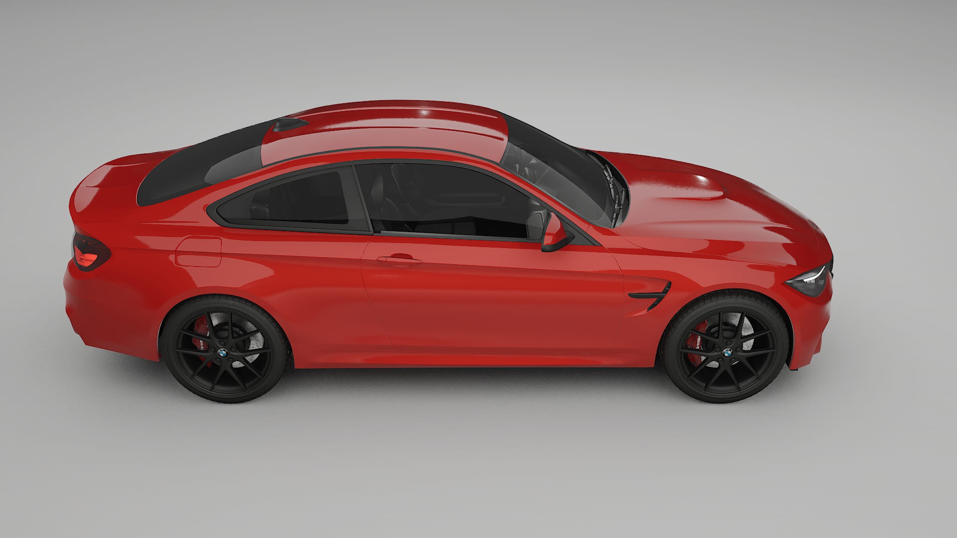 BMW M4 F82 TPU Lackskyddsfilm | BLAZE Färgskiftande PPF – Komplett Förskuret Kit