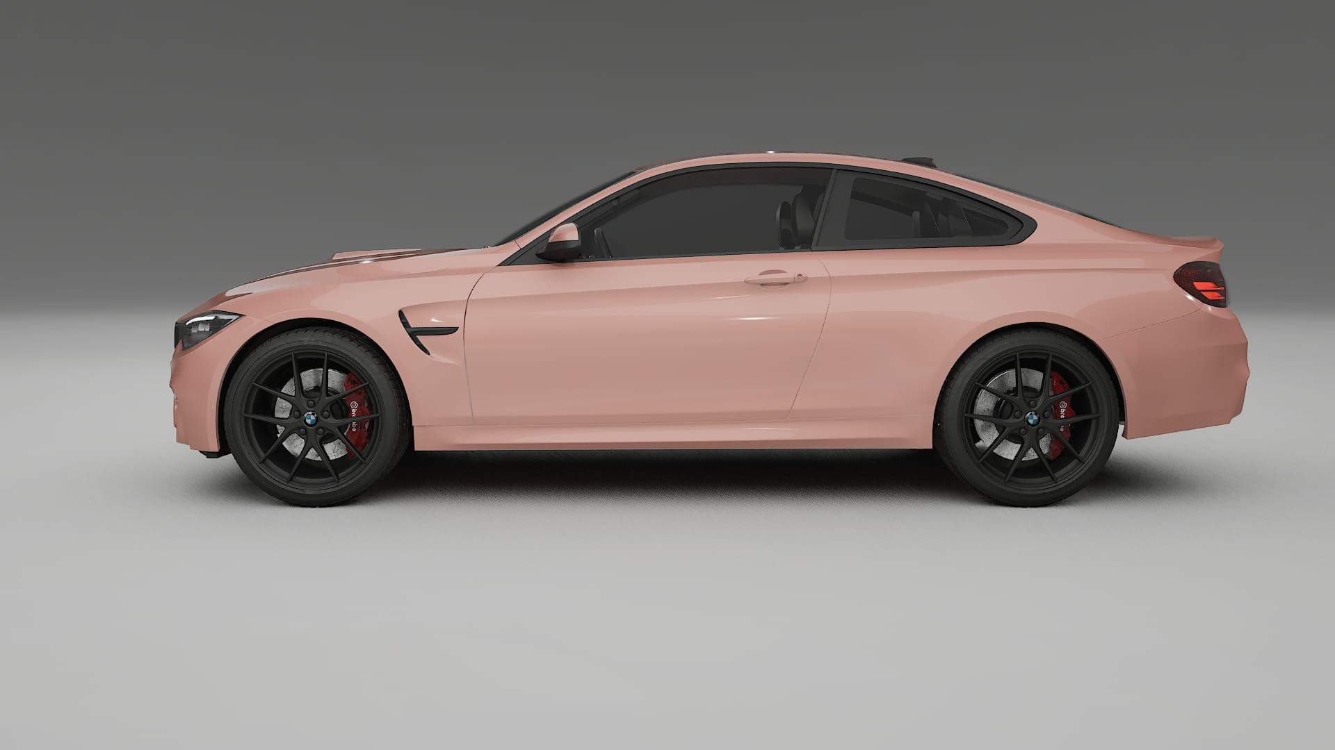 BMW M4 F82 TPU Lackskyddsfilm | BLUSH Färgskiftande PPF – Komplett Förskuret Kit