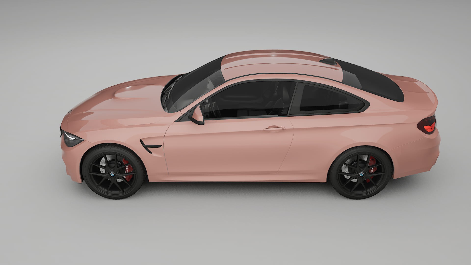 BMW M4 F82 TPU Lackskyddsfilm | BLUSH Färgskiftande PPF – Komplett Förskuret Kit