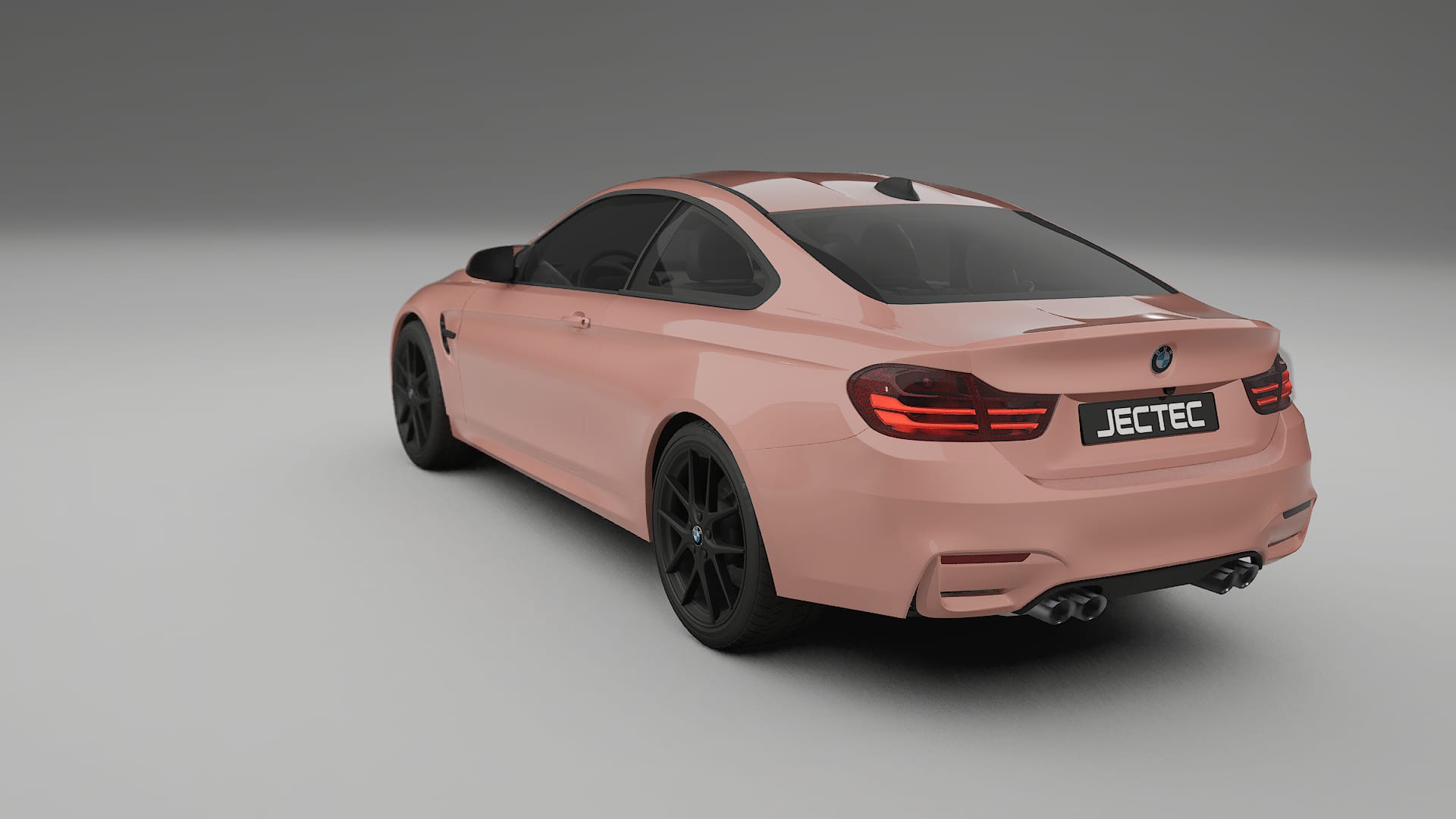 BMW M4 F82 TPU Lackskyddsfilm | BLUSH Färgskiftande PPF – Komplett Förskuret Kit
