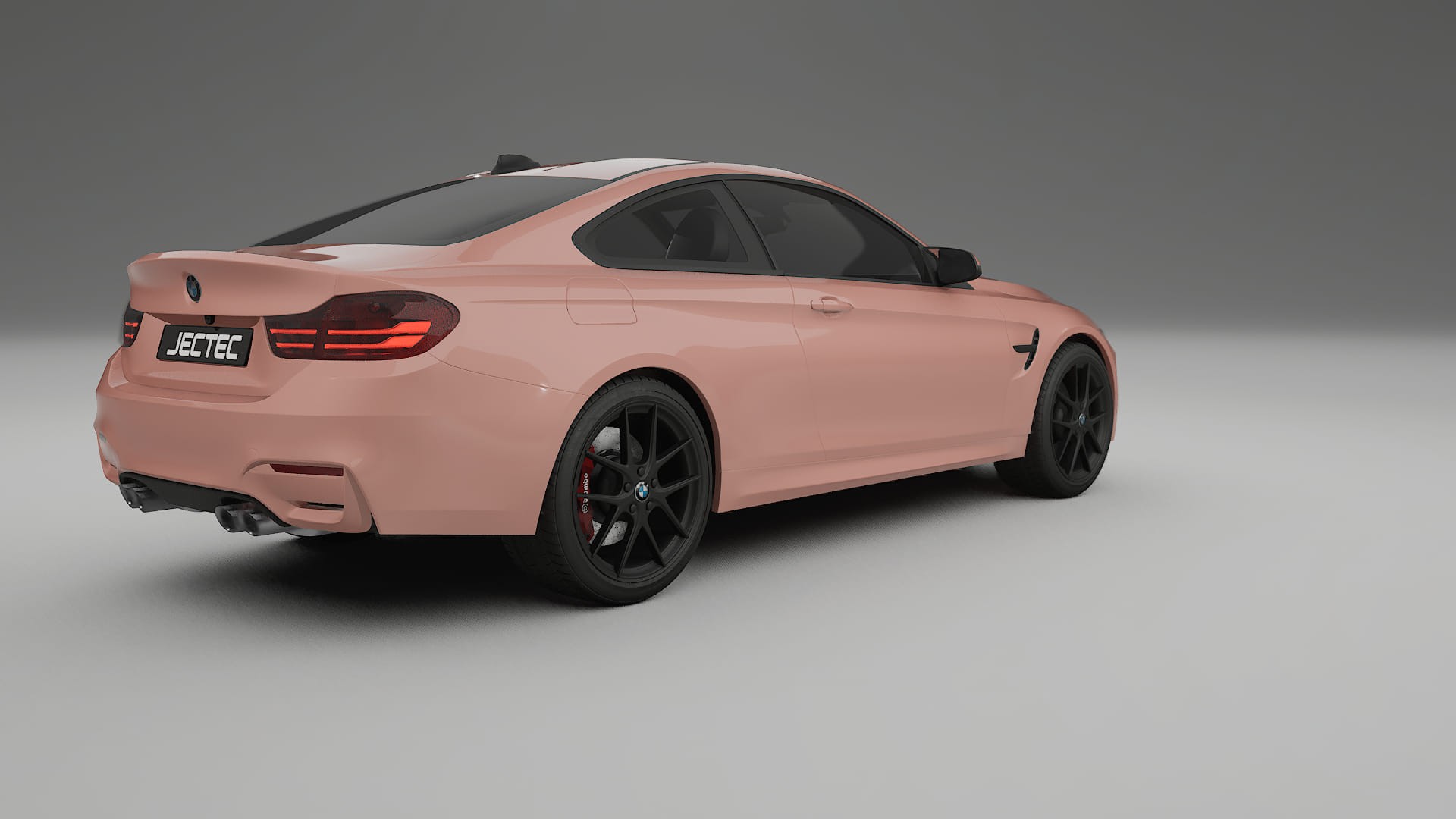 BMW M4 F82 TPU Lackskyddsfilm | BLUSH Färgskiftande PPF – Komplett Förskuret Kit