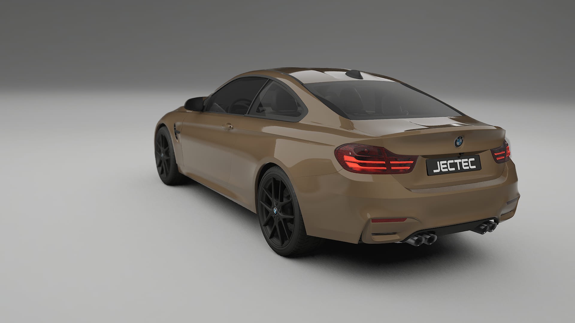 BMW M4 F82 TPU Lackskyddsfilm | SAHARA Färgskiftande PPF – Komplett Förskuret Kit