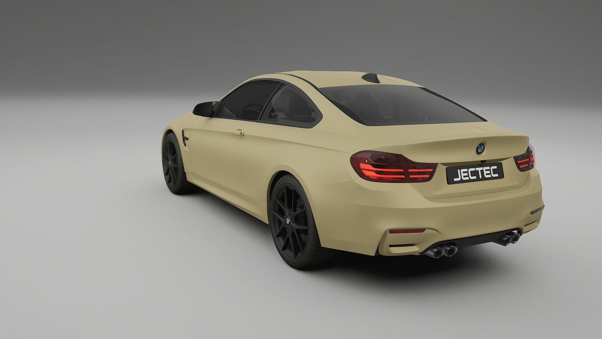 BMW M4 F82 TPU Lackskyddsfilm | SAND Färgskiftande PPF – Komplett Förskuret Kit
