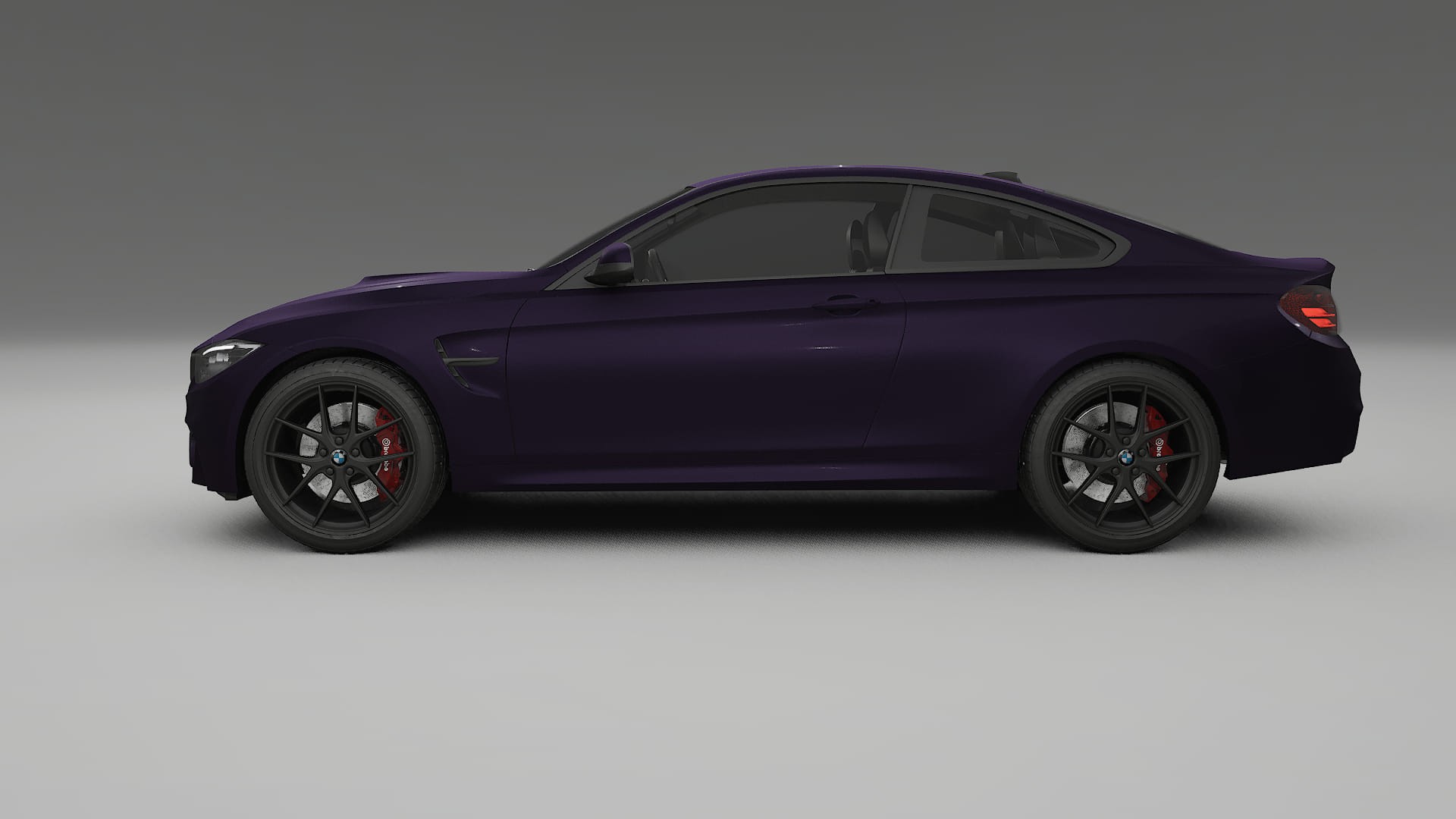 BMW M4 F82 TPU Lackskyddsfilm | VIOLET Färgskiftande PPF – Komplett Förskuret Kit
