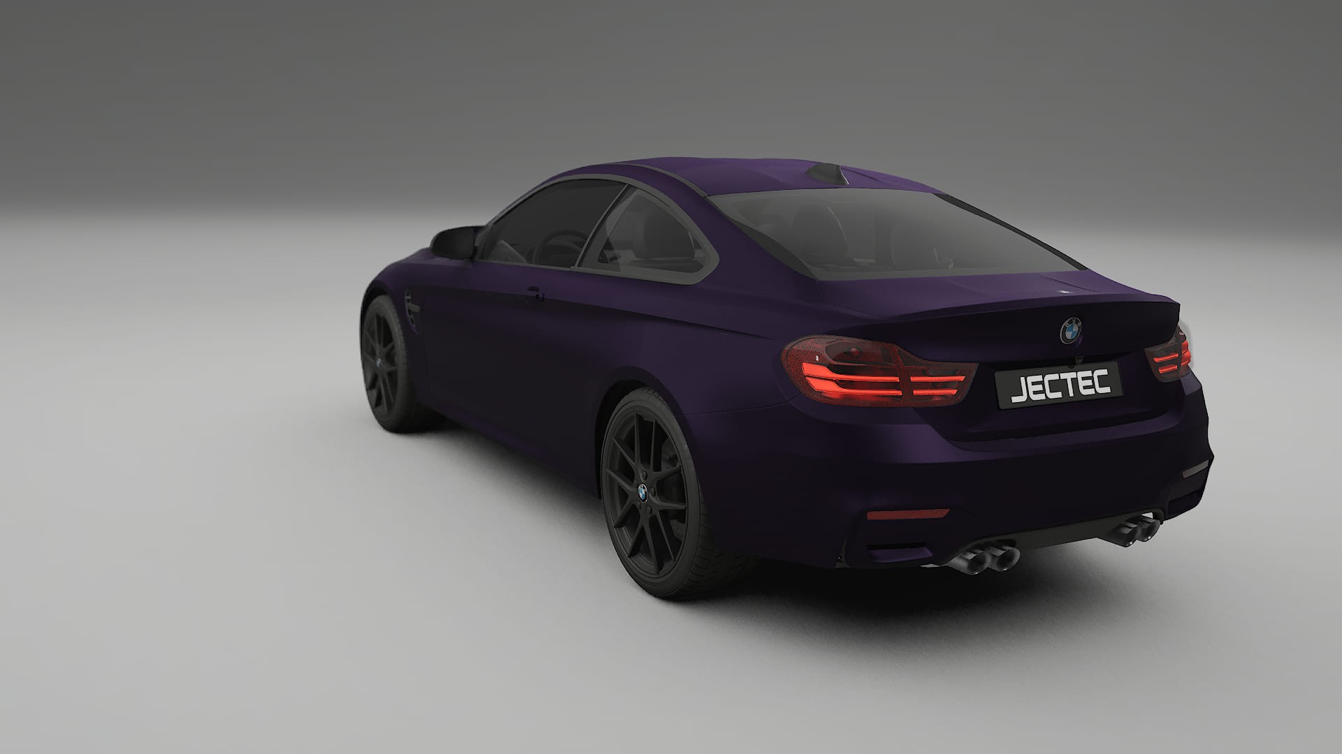 BMW M4 F82 TPU Lackskyddsfilm | VIOLET Färgskiftande PPF – Komplett Förskuret Kit