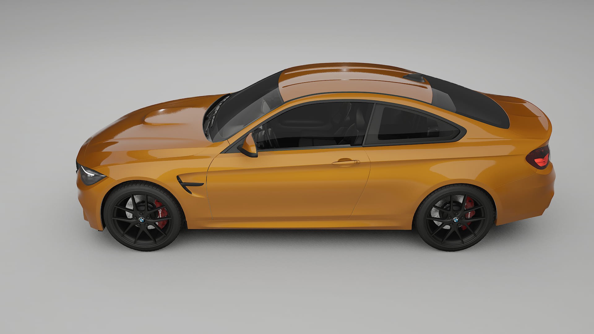 BMW M4 F82 TPU Lackskyddsfilm | DAISY Färgskiftande PPF – Komplett Förskuret Kit