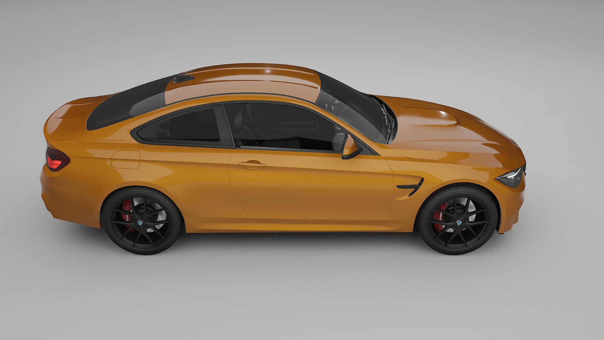 BMW M4 F82 TPU Lackskyddsfilm | DAISY Färgskiftande PPF – Komplett Förskuret Kit