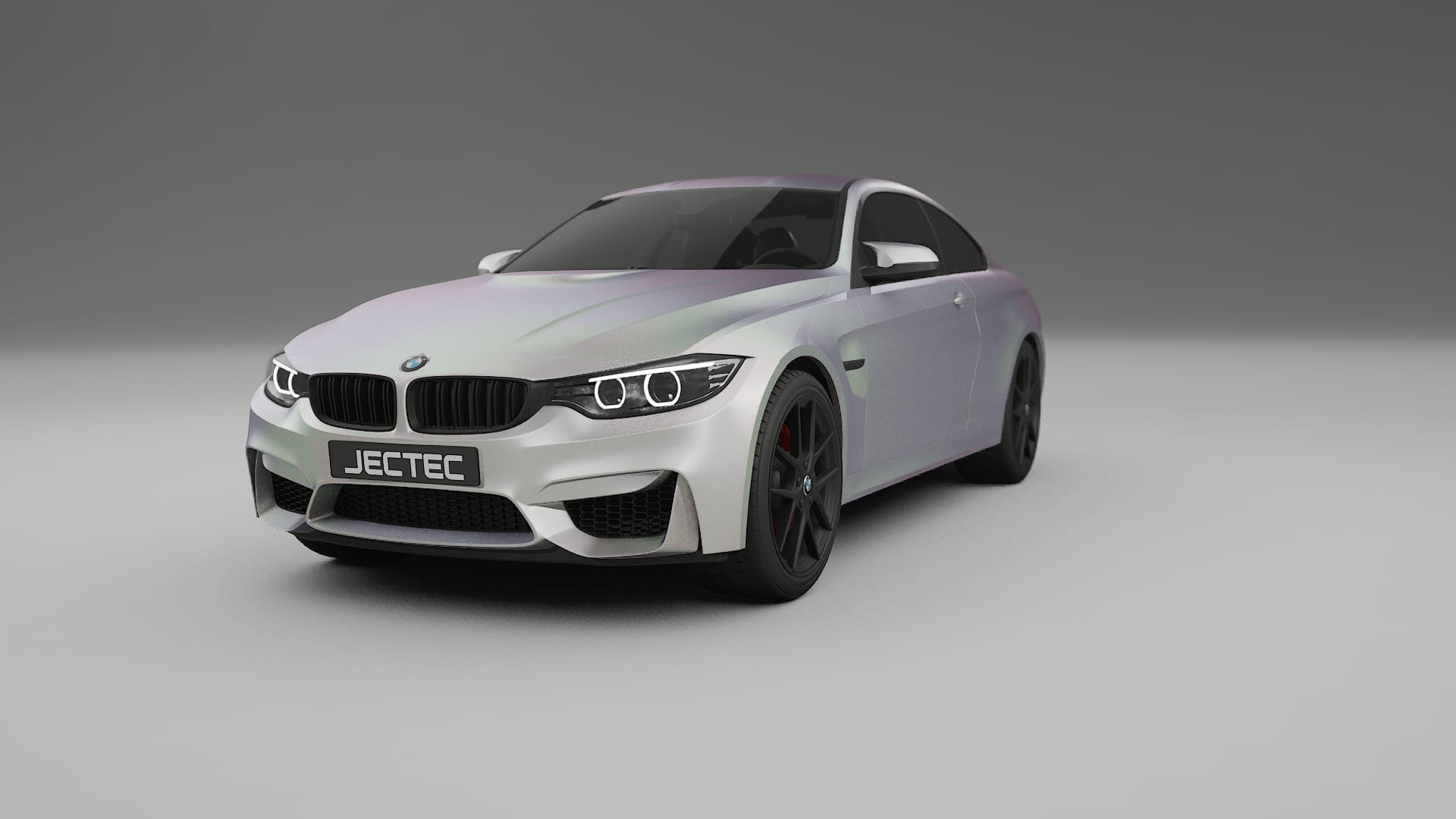 BMW M4 F82 TPU Lackskyddsfilm | NEBULA Färgskiftande PPF – Komplett Förskuret Kit