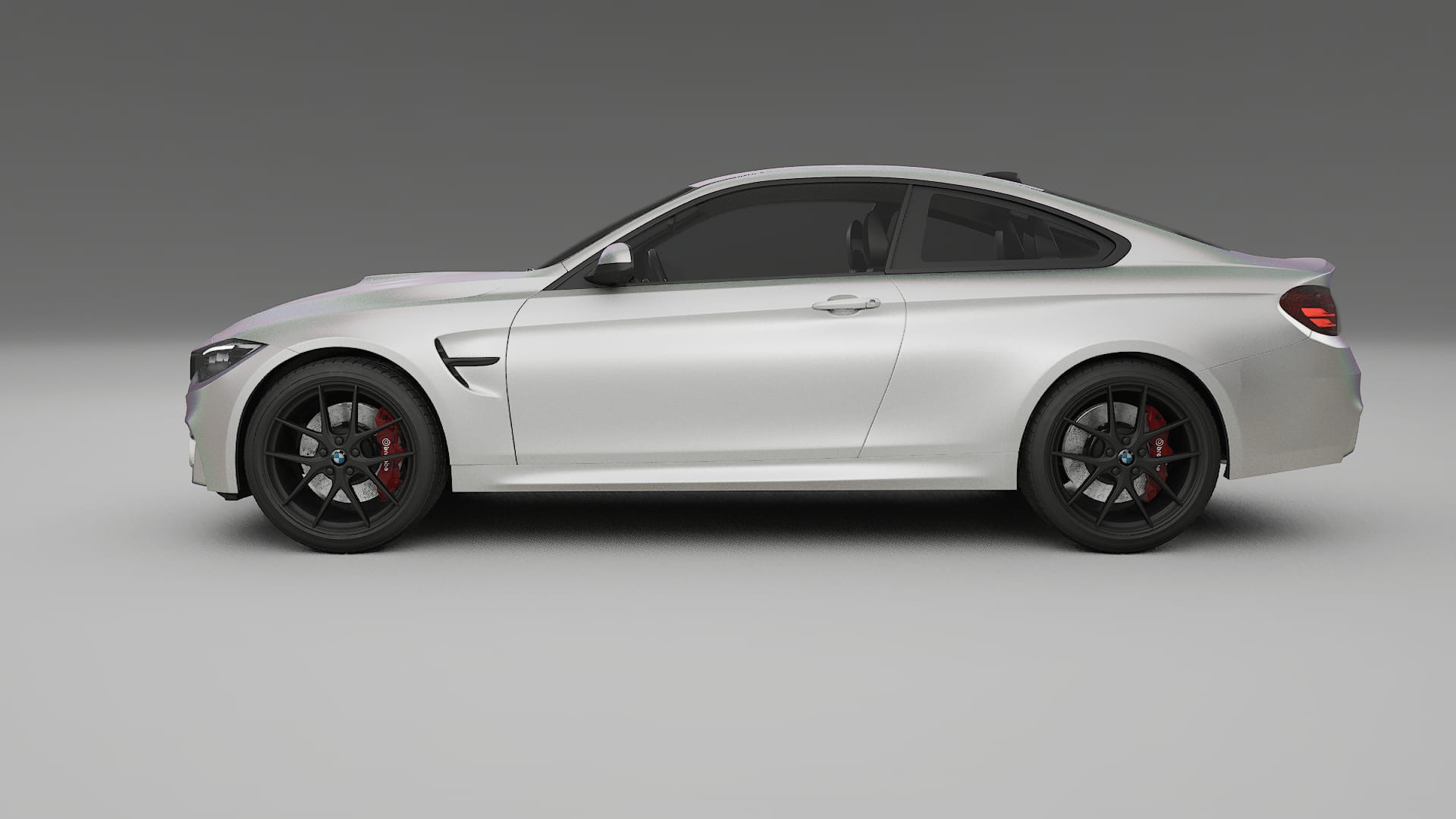 BMW M4 F82 TPU Lackskyddsfilm | NEBULA Färgskiftande PPF – Komplett Förskuret Kit