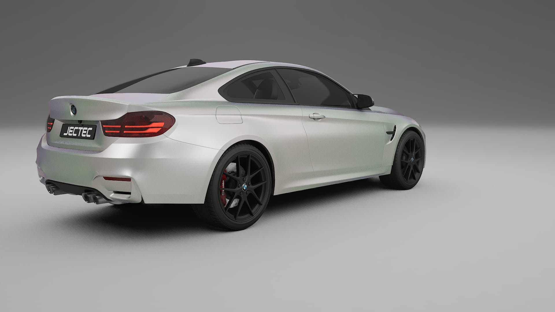 BMW M4 F82 TPU Lackskyddsfilm | NEBULA Färgskiftande PPF – Komplett Förskuret Kit