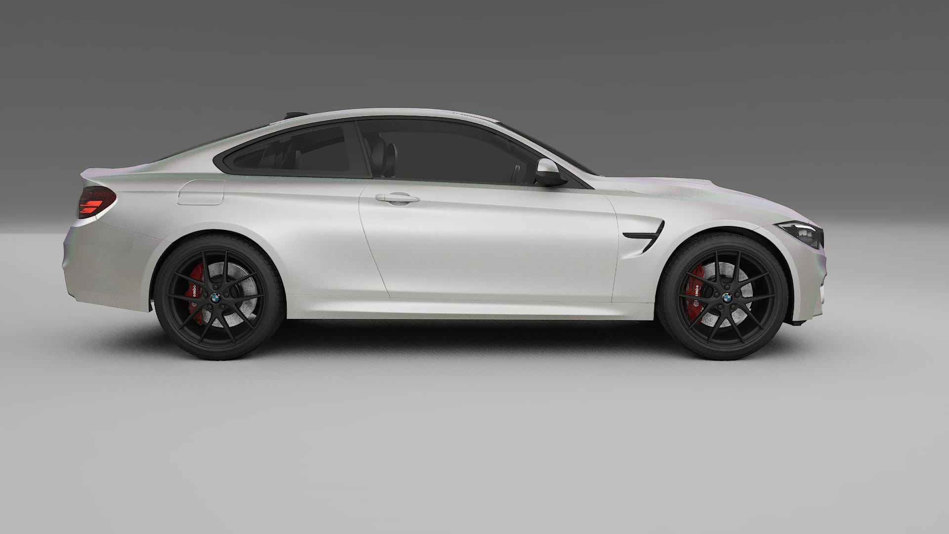 BMW M4 F82 TPU Lackskyddsfilm | NEBULA Färgskiftande PPF – Komplett Förskuret Kit