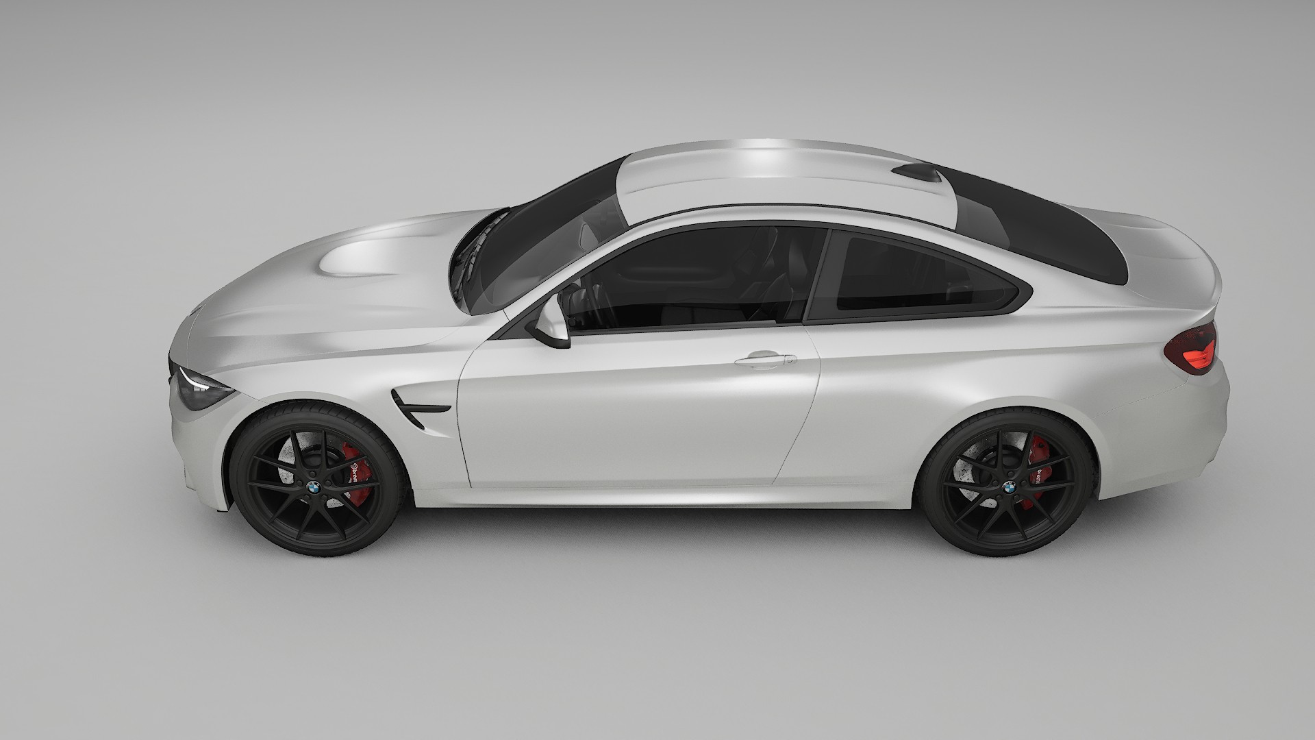 BMW M4 F82 TPU Lackskyddsfilm | OPAL Färgskiftande PPF – Komplett Förskuret Kit