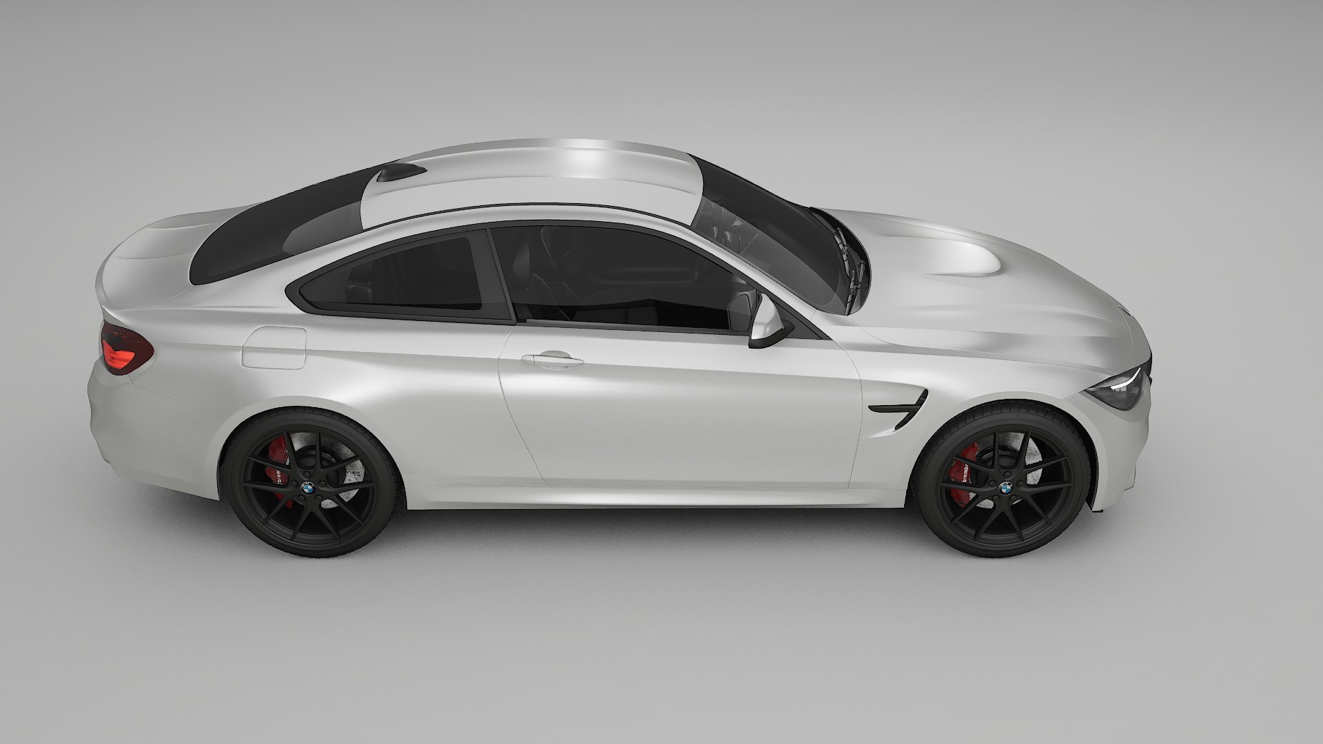 BMW M4 F82 TPU Lackskyddsfilm | OPAL Färgskiftande PPF – Komplett Förskuret Kit