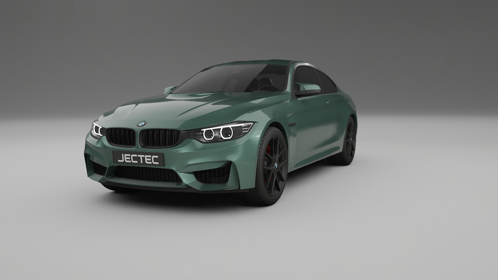 BMW M4 F82 TPU Lackskyddsfilm | EVERGREEN Färgskiftande PPF – Komplett Förskuret Kit