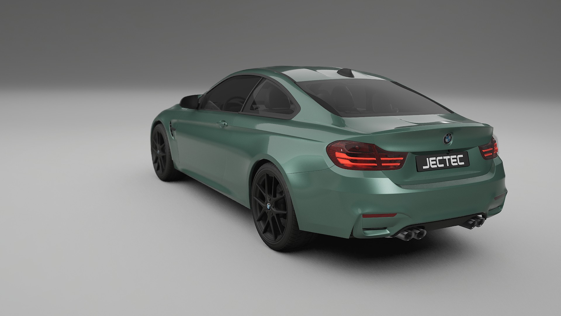 BMW M4 F82 TPU Lackskyddsfilm | EVERGREEN Färgskiftande PPF – Komplett Förskuret Kit