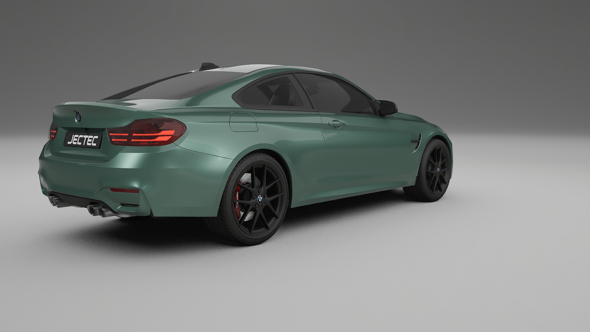 BMW M4 F82 TPU Lackskyddsfilm | EVERGREEN Färgskiftande PPF – Komplett Förskuret Kit