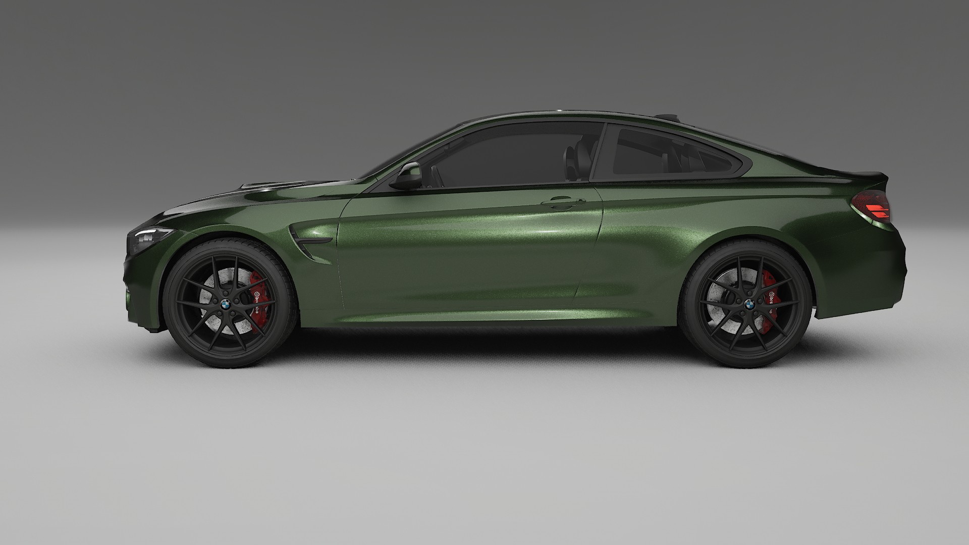 BMW M4 F82 TPU Lackskyddsfilm | LAGOON Färgskiftande PPF – Komplett Förskuret Kit