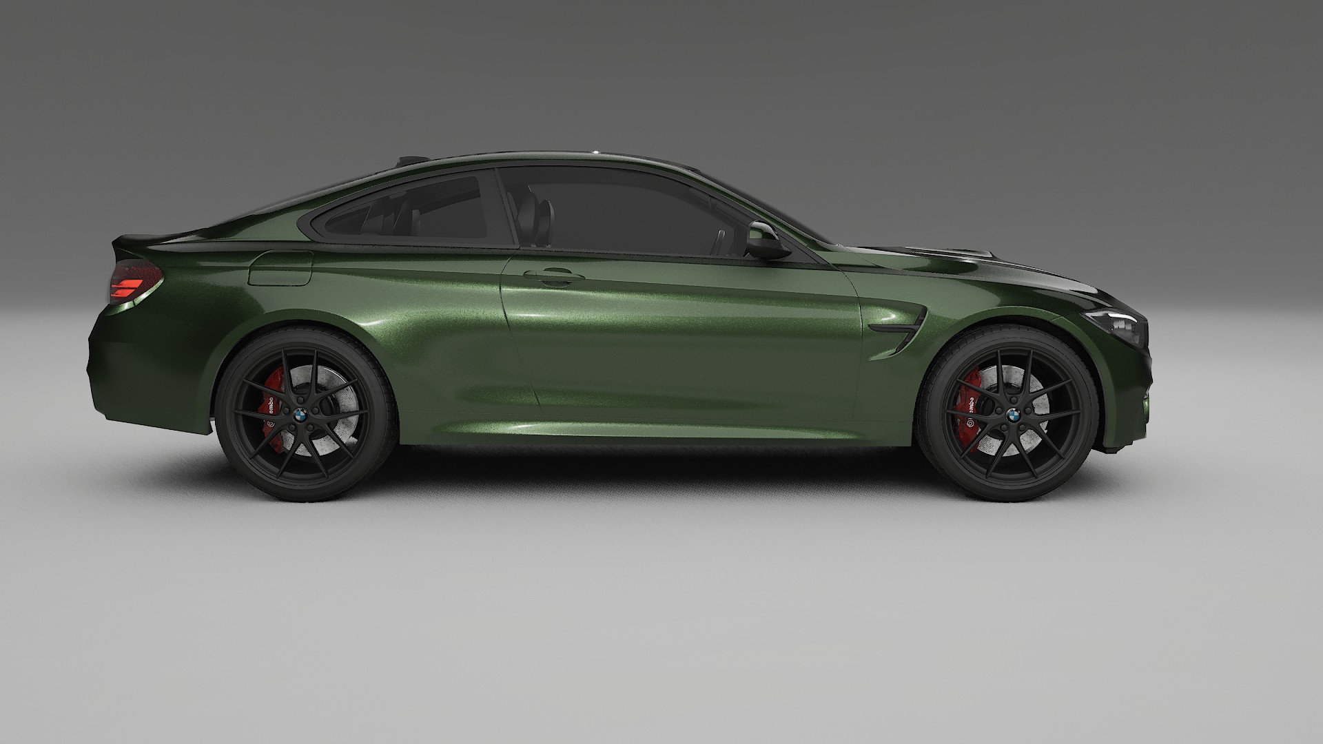 BMW M4 F82 TPU Lackskyddsfilm | LAGOON Färgskiftande PPF – Komplett Förskuret Kit