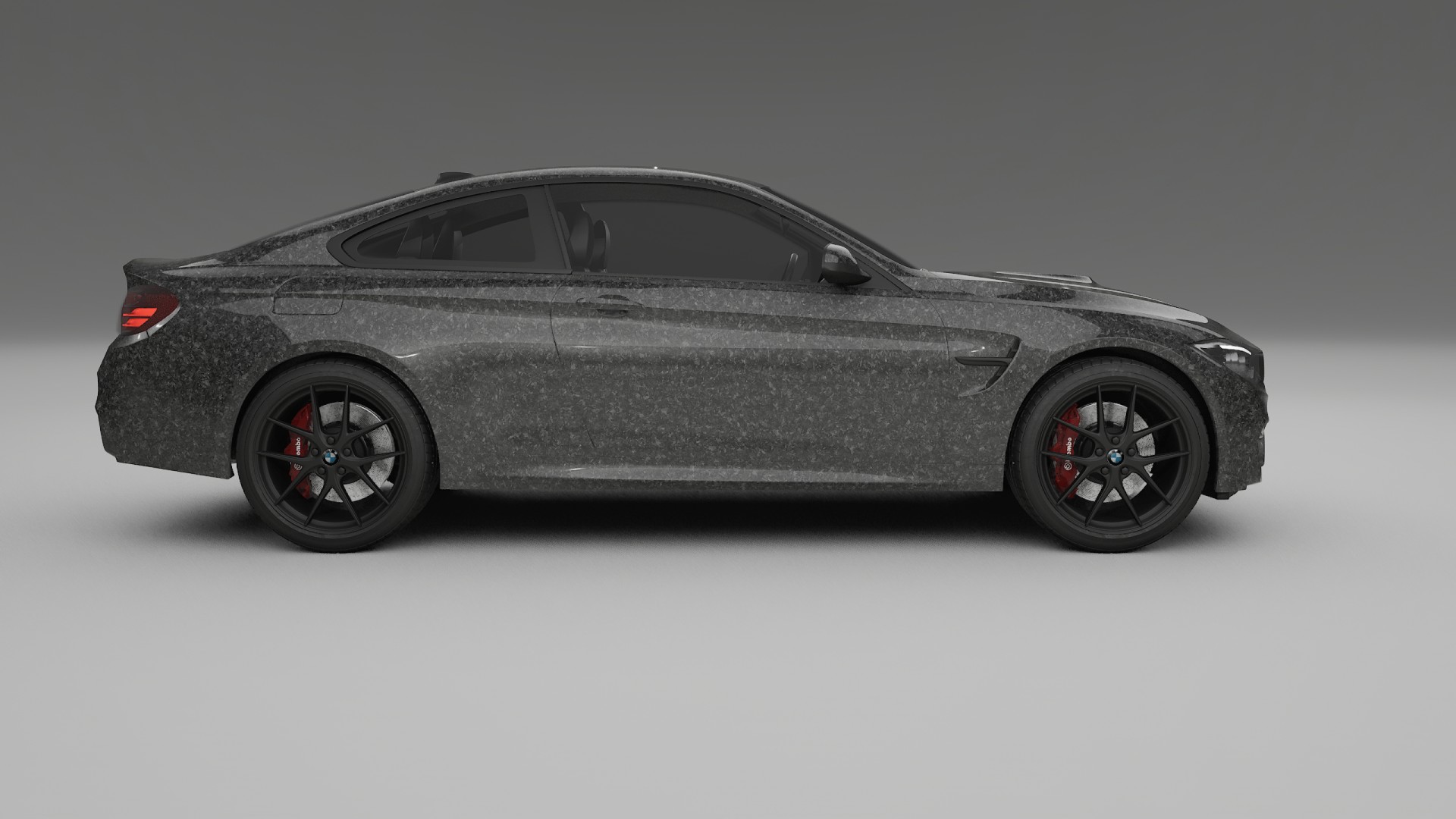 BMW M4 F82 TPU Lackskyddsfilm | FORGED S Färgskiftande PPF – Komplett Förskuret Kit