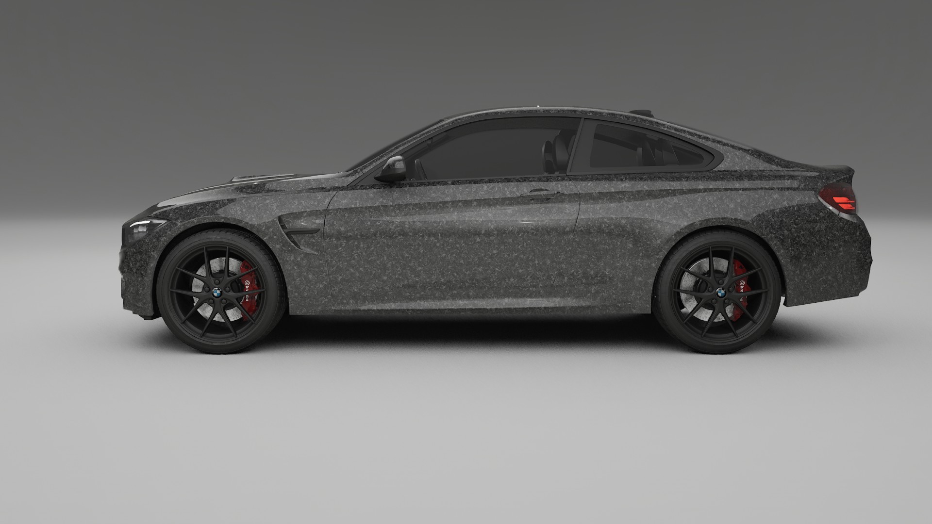 BMW M4 F82 TPU Lackskyddsfilm | FORGED S Färgskiftande PPF – Komplett Förskuret Kit