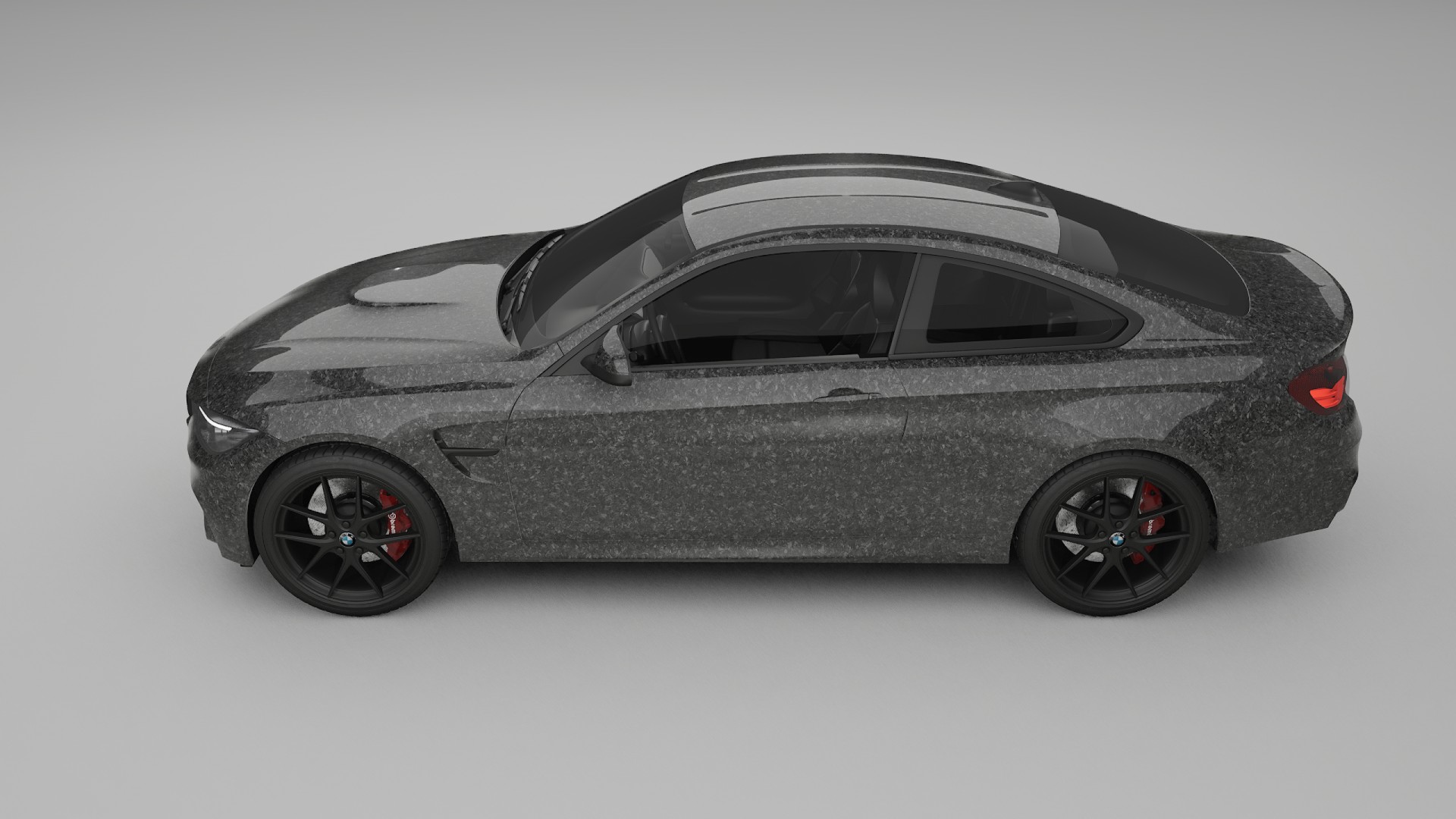 BMW M4 F82 TPU Lackskyddsfilm | FORGED S Färgskiftande PPF – Komplett Förskuret Kit