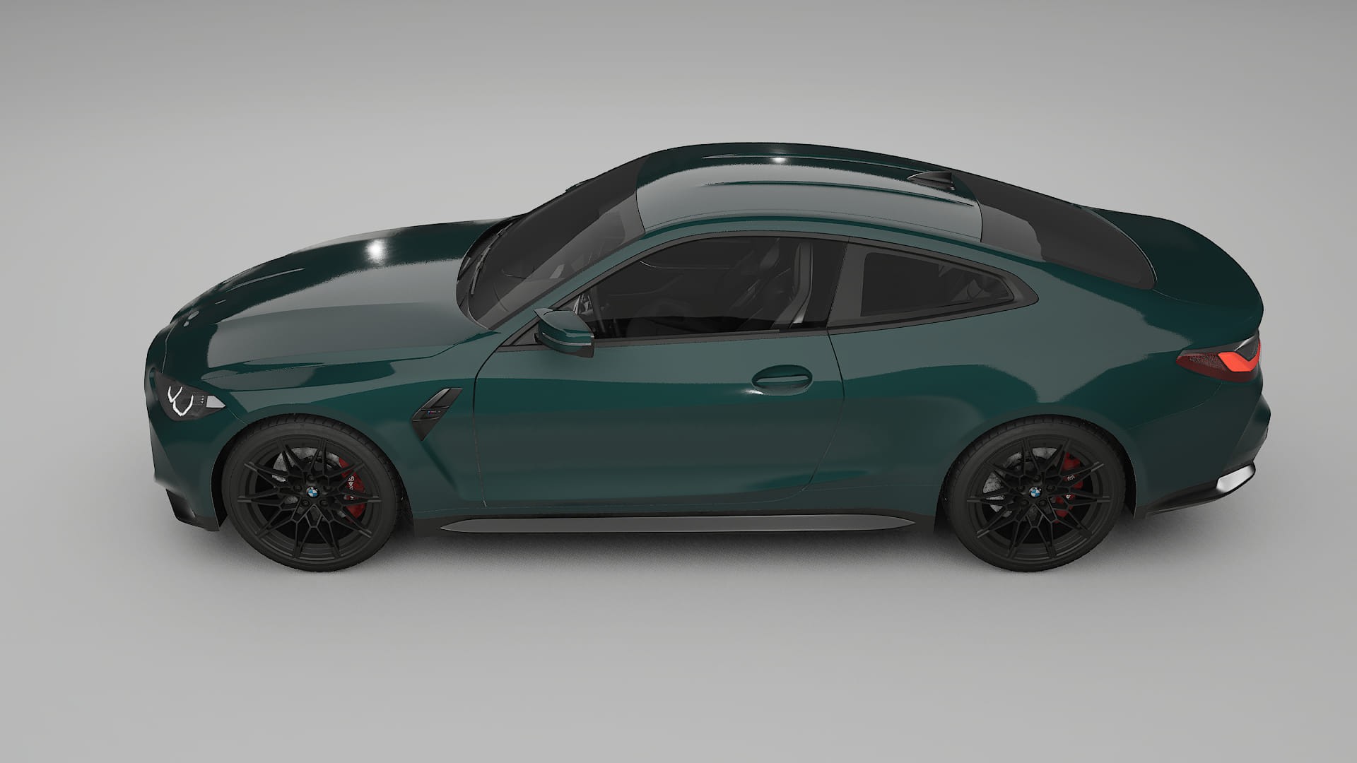 BMW M4 G82 TPU Lackskyddsfilm | INFERNO Färgskiftande PPF – Komplett Förskuret Kit