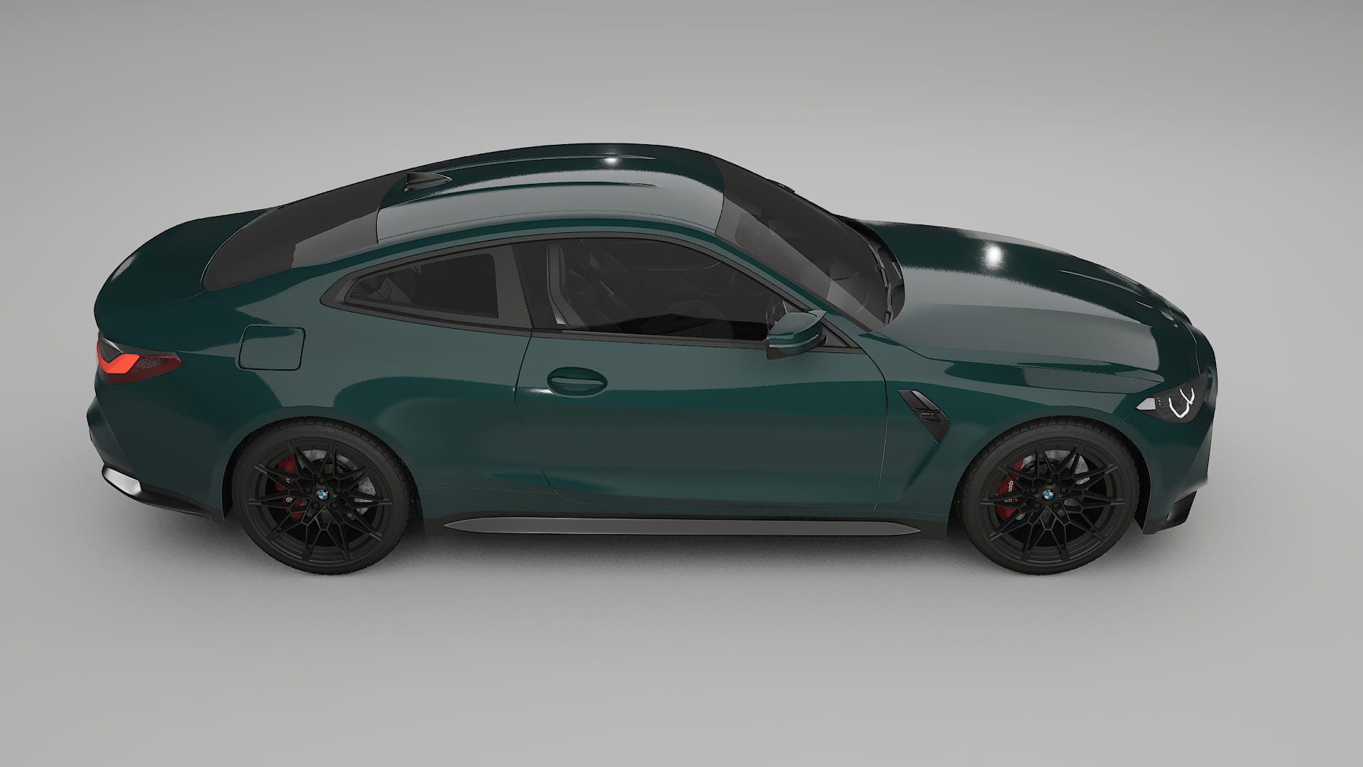 BMW M4 G82 TPU Lackskyddsfilm | INFERNO Färgskiftande PPF – Komplett Förskuret Kit