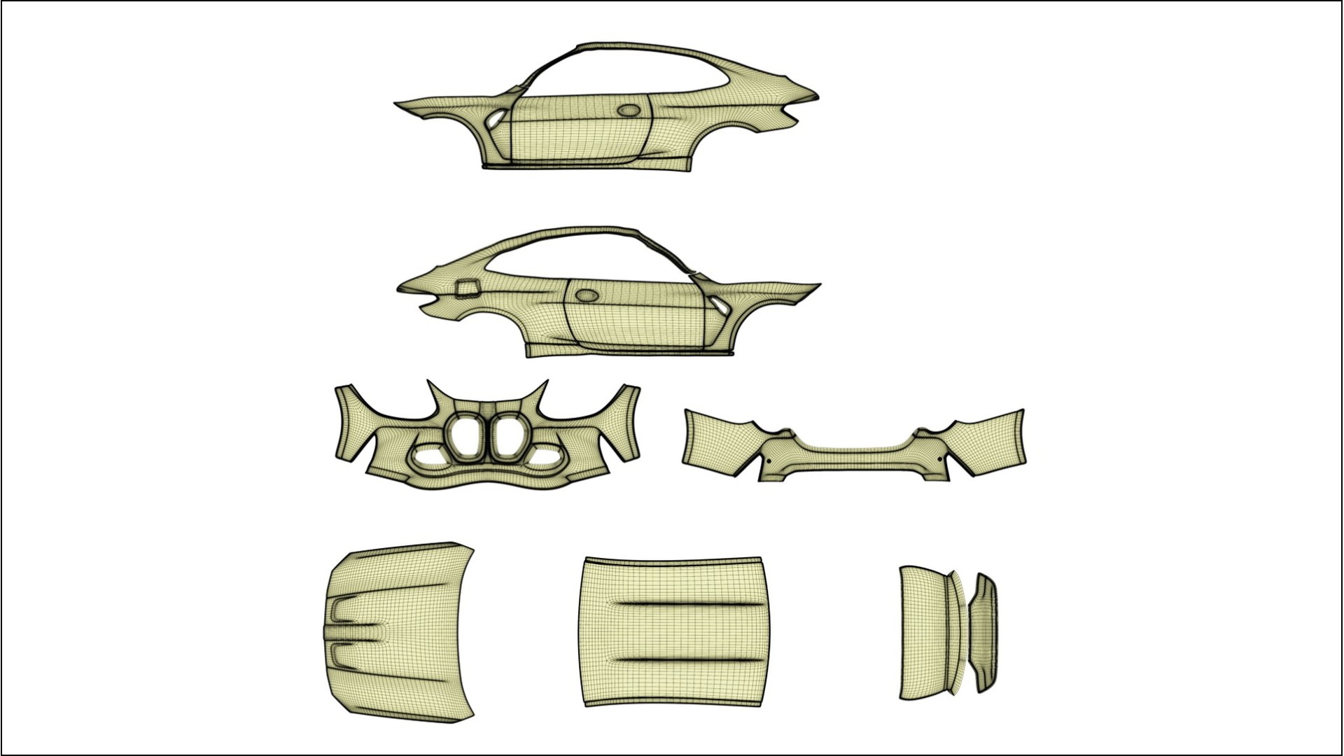 BMW M4 G82 TPU Lackskyddsfilm | FROST Färgskiftande PPF – Komplett Förskuret Kit
