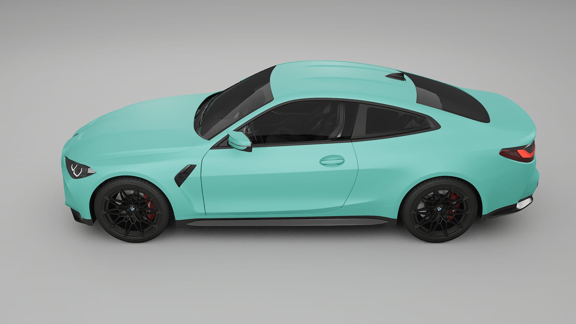 BMW M4 G82 TPU Lackskyddsfilm | FROST Färgskiftande PPF – Komplett Förskuret Kit