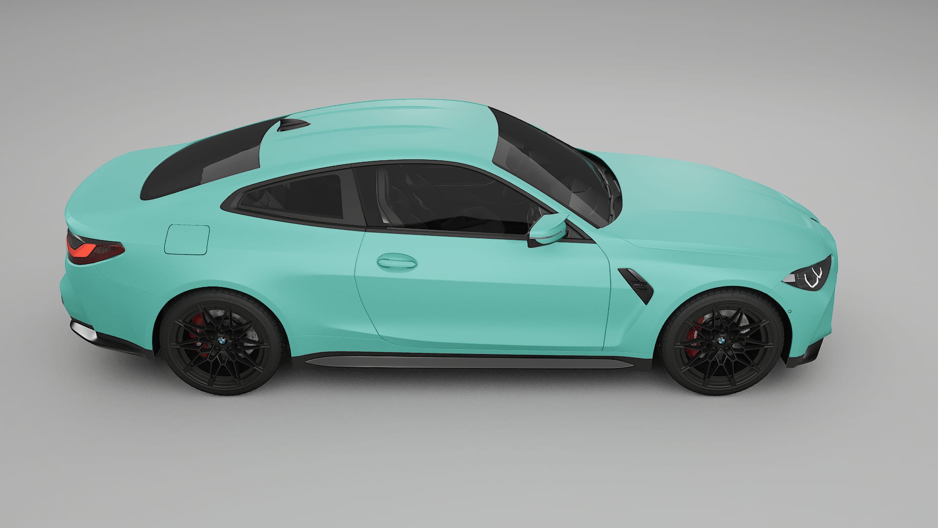 BMW M4 G82 TPU Lackskyddsfilm | FROST Färgskiftande PPF – Komplett Förskuret Kit