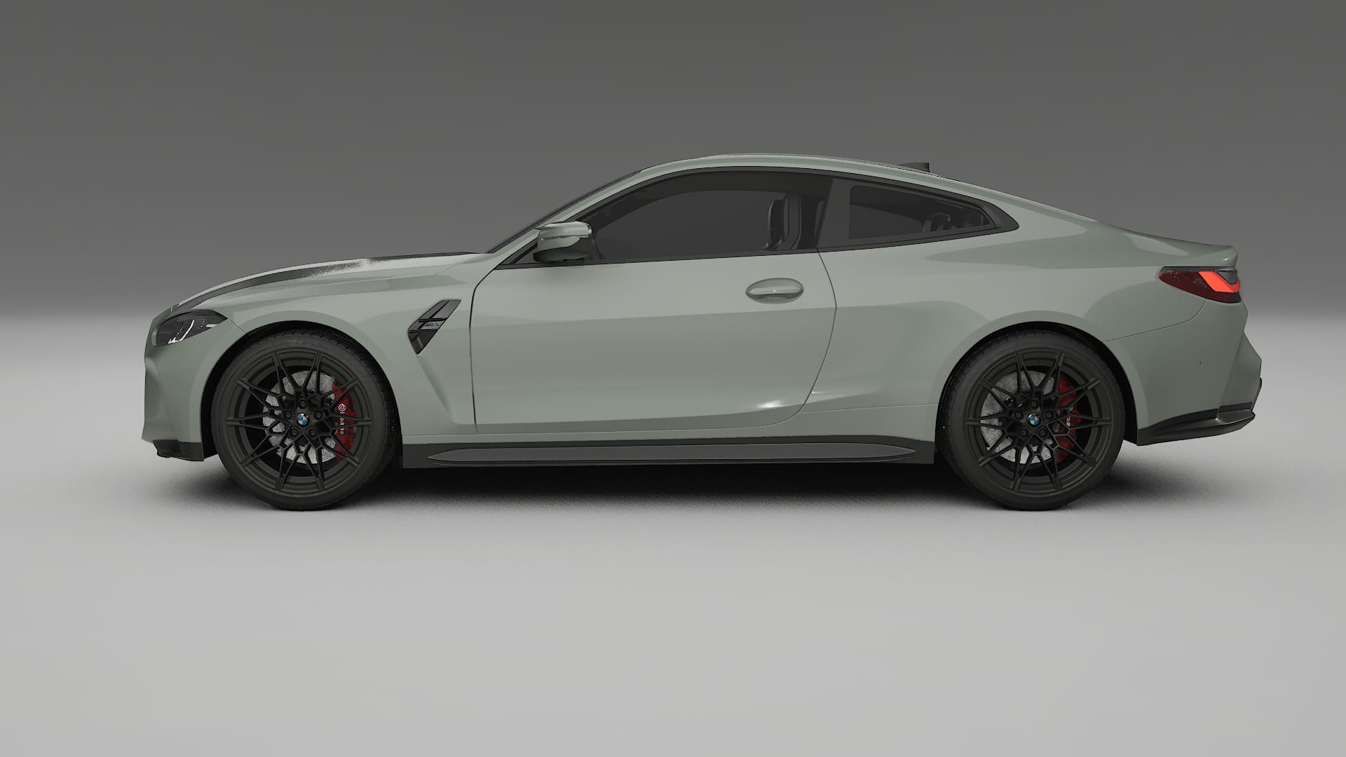 BMW M4 G82 TPU Lackskyddsfilm | SLATE Färgskiftande PPF – Komplett Förskuret Kit