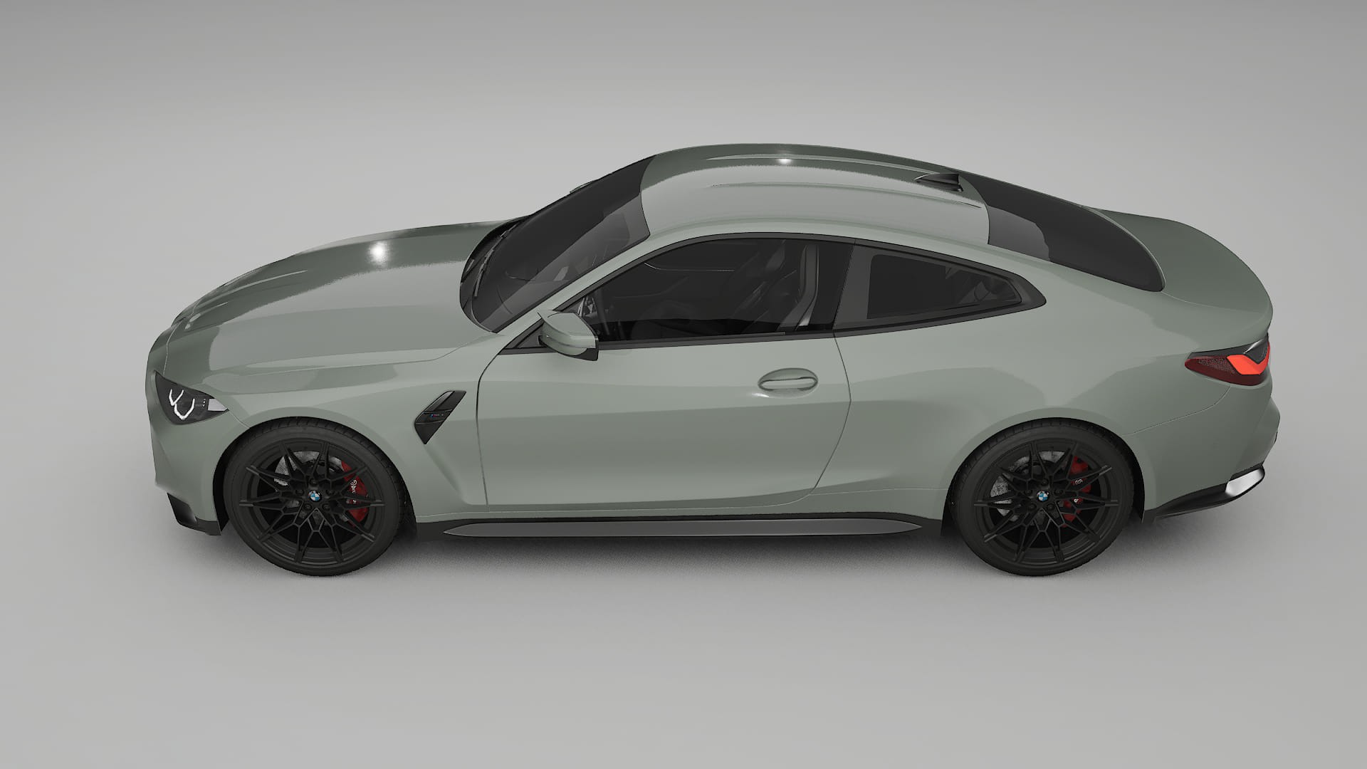 BMW M4 G82 TPU Lackskyddsfilm | SLATE Färgskiftande PPF – Komplett Förskuret Kit